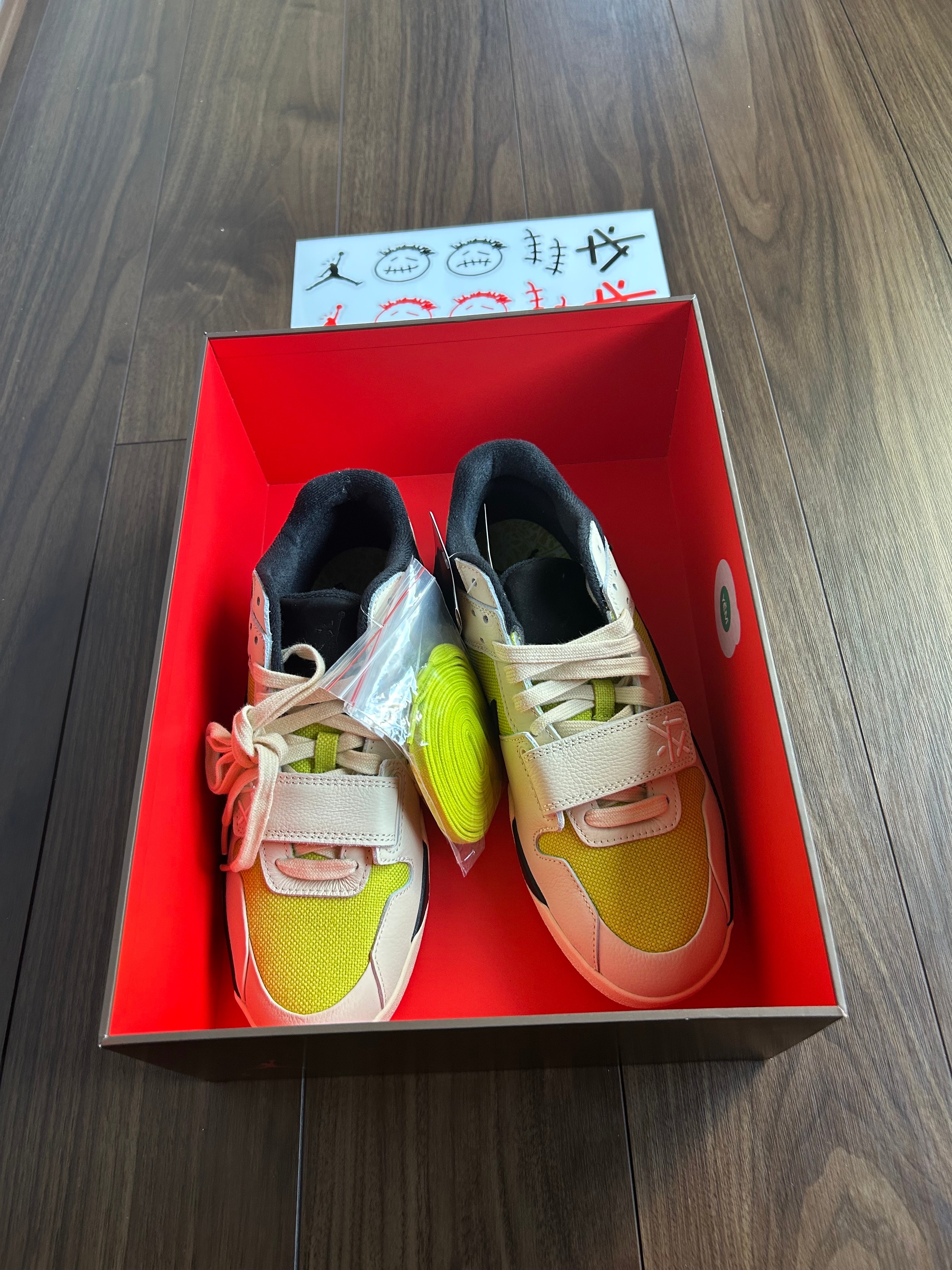 Travis Scott × Nike Jordan Jumpman Jack TR CJ1 T-Rexx "Bright Cactus"