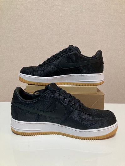 Fragment × CLOT × Nike Air Force 1 Low "Black"