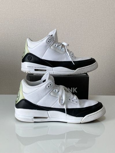 Fragment × Nike Air Jordan 3 "White/Black"