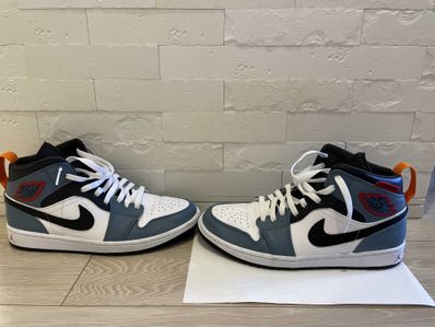 FACETASM × Nike Air Jordan 1 Mid "White/Navy"