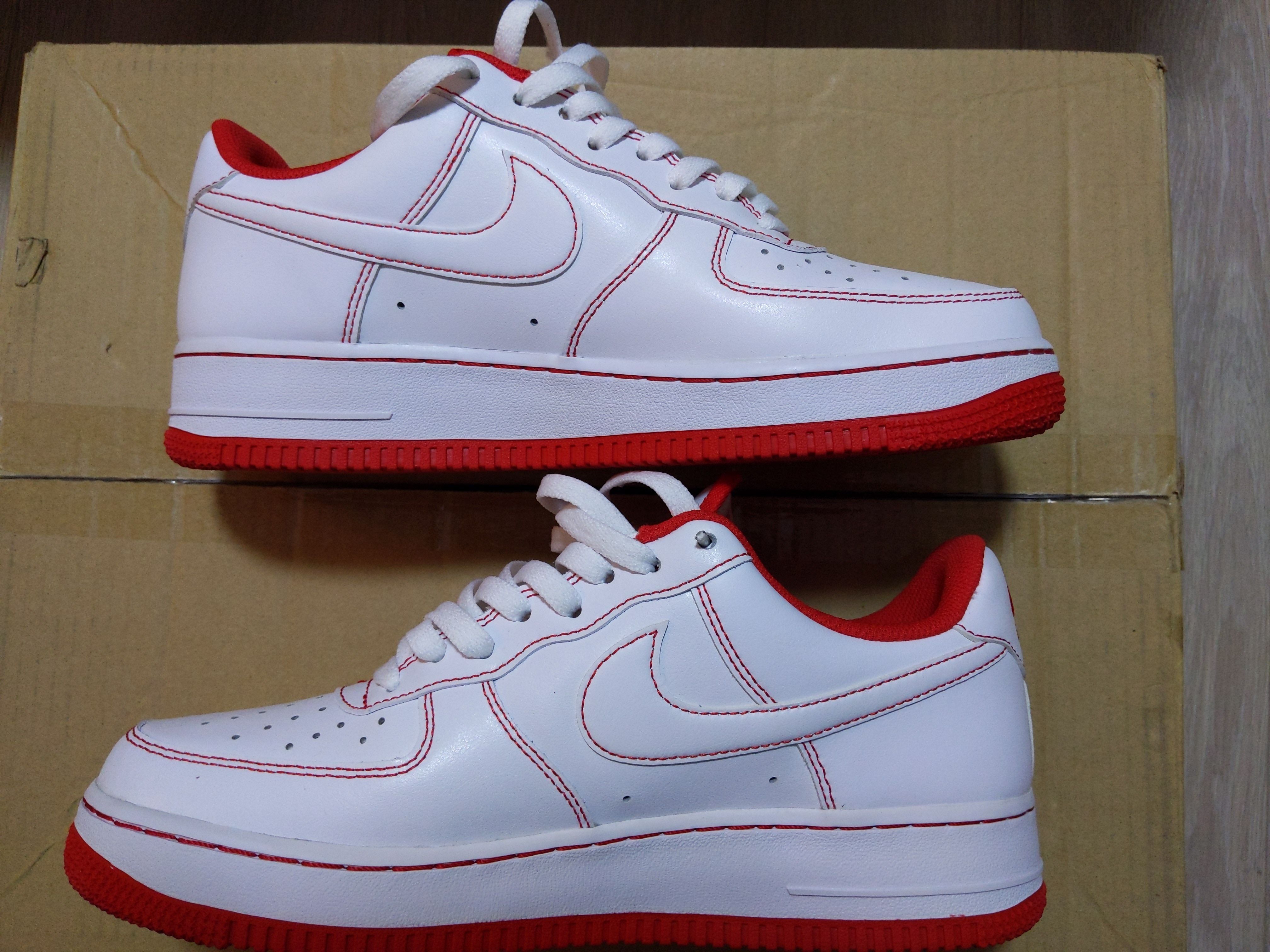 Nike Air Force 1 Low '07 Stitch "Radiant Red"