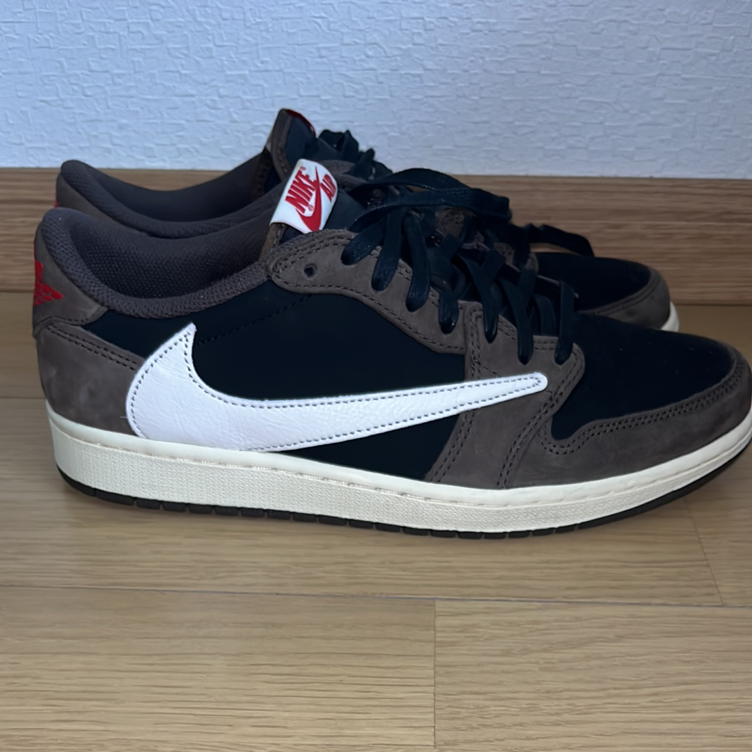 Travis Scott × Nike Air Jordan 1 Low OG SP-T "Black/Dark Mocha"