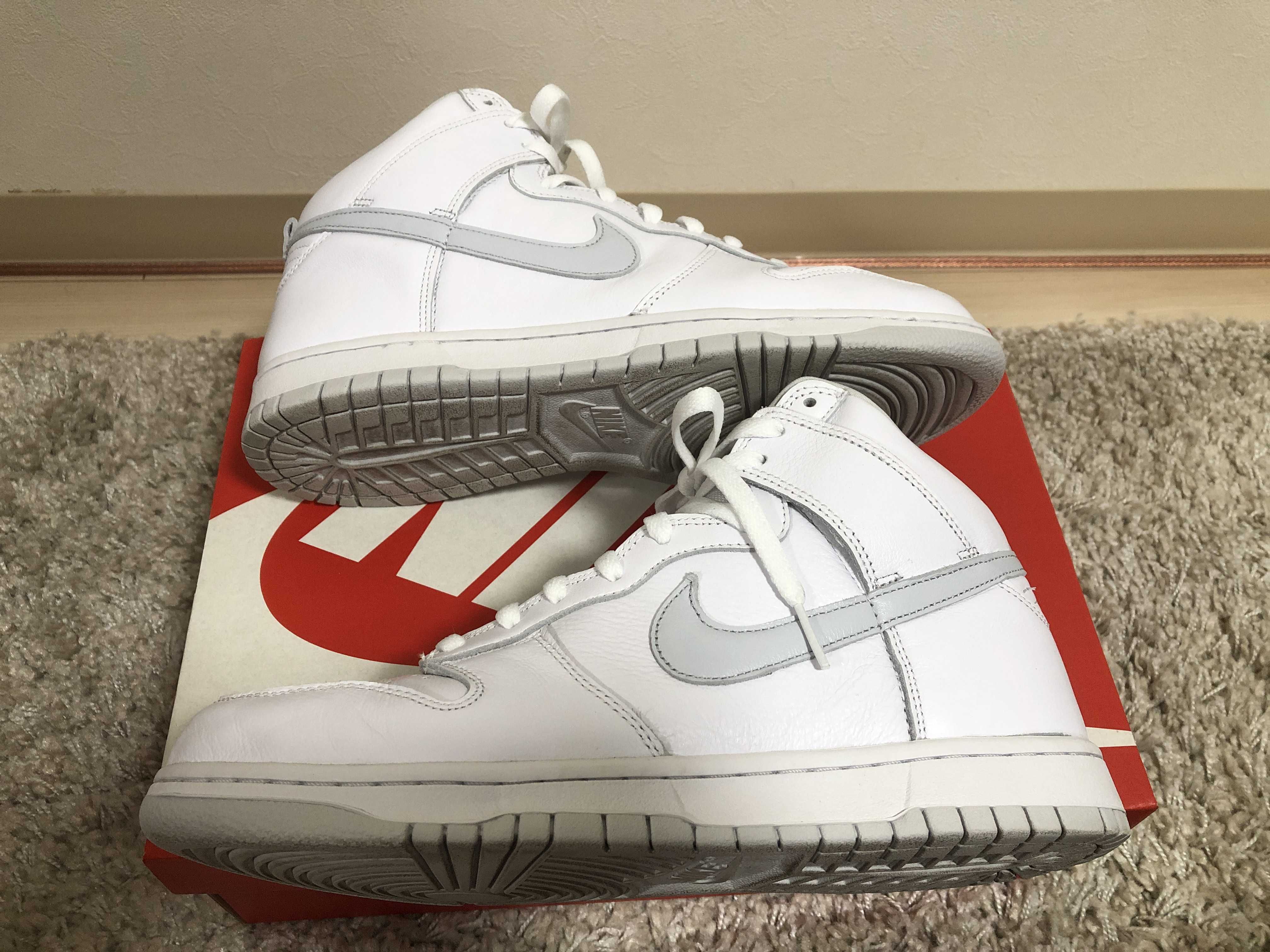 Nike Dunk High "Pure Platinum"