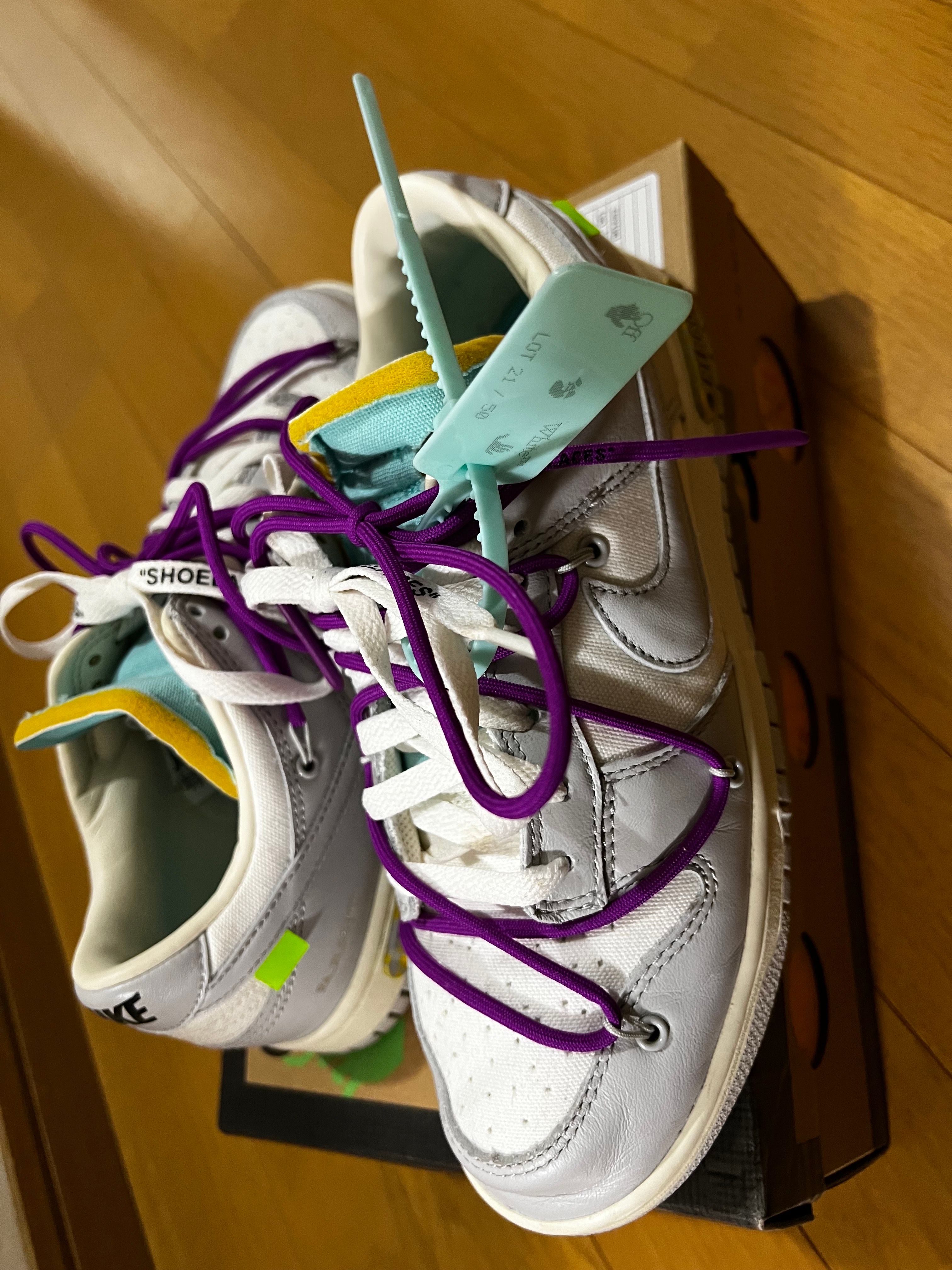 Off-White × Nike Dunk Low 1 of 50 "Lot.21"