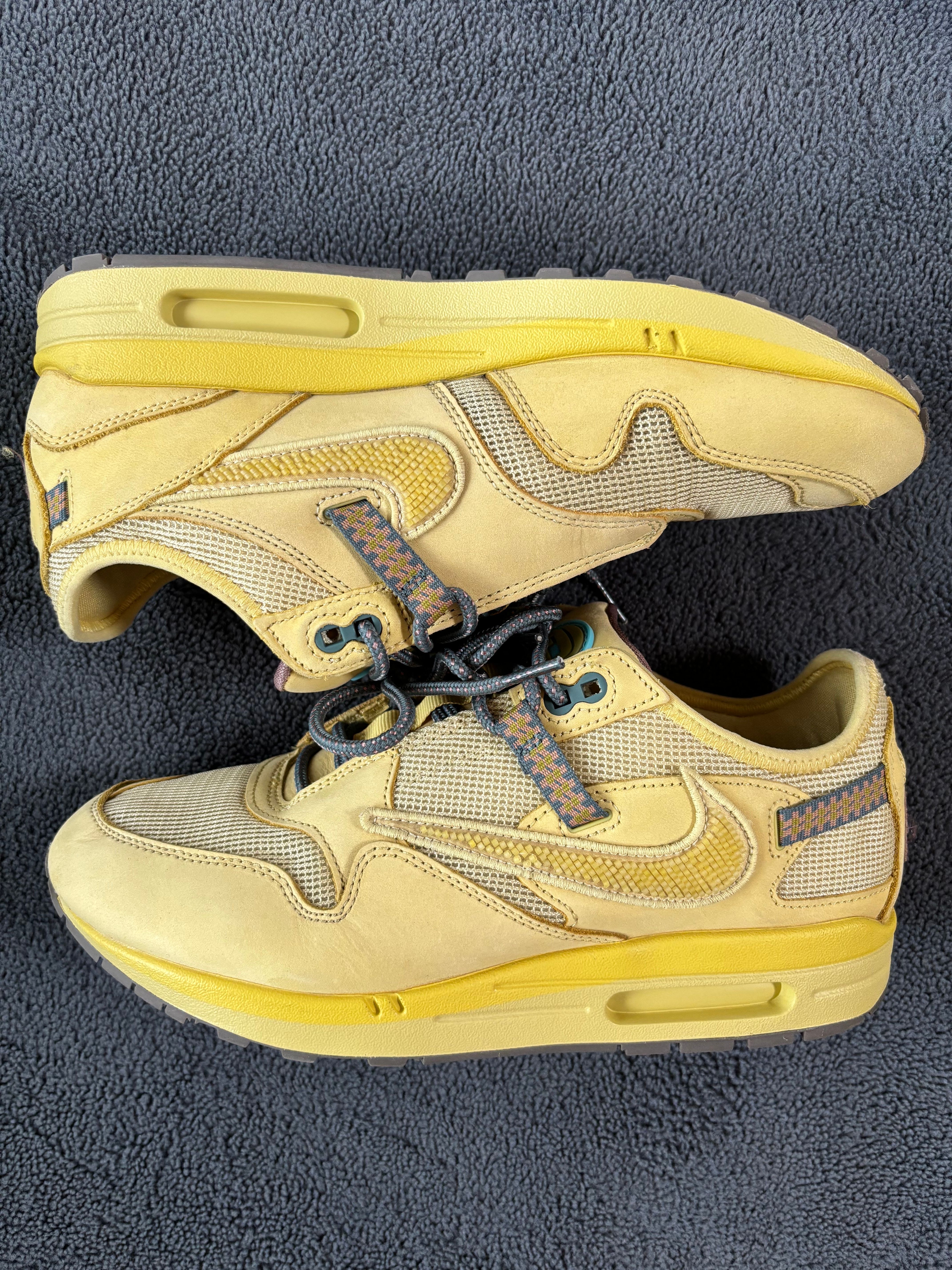 Travis Scott × Nike Air Max 1 "CACT.US Gold"