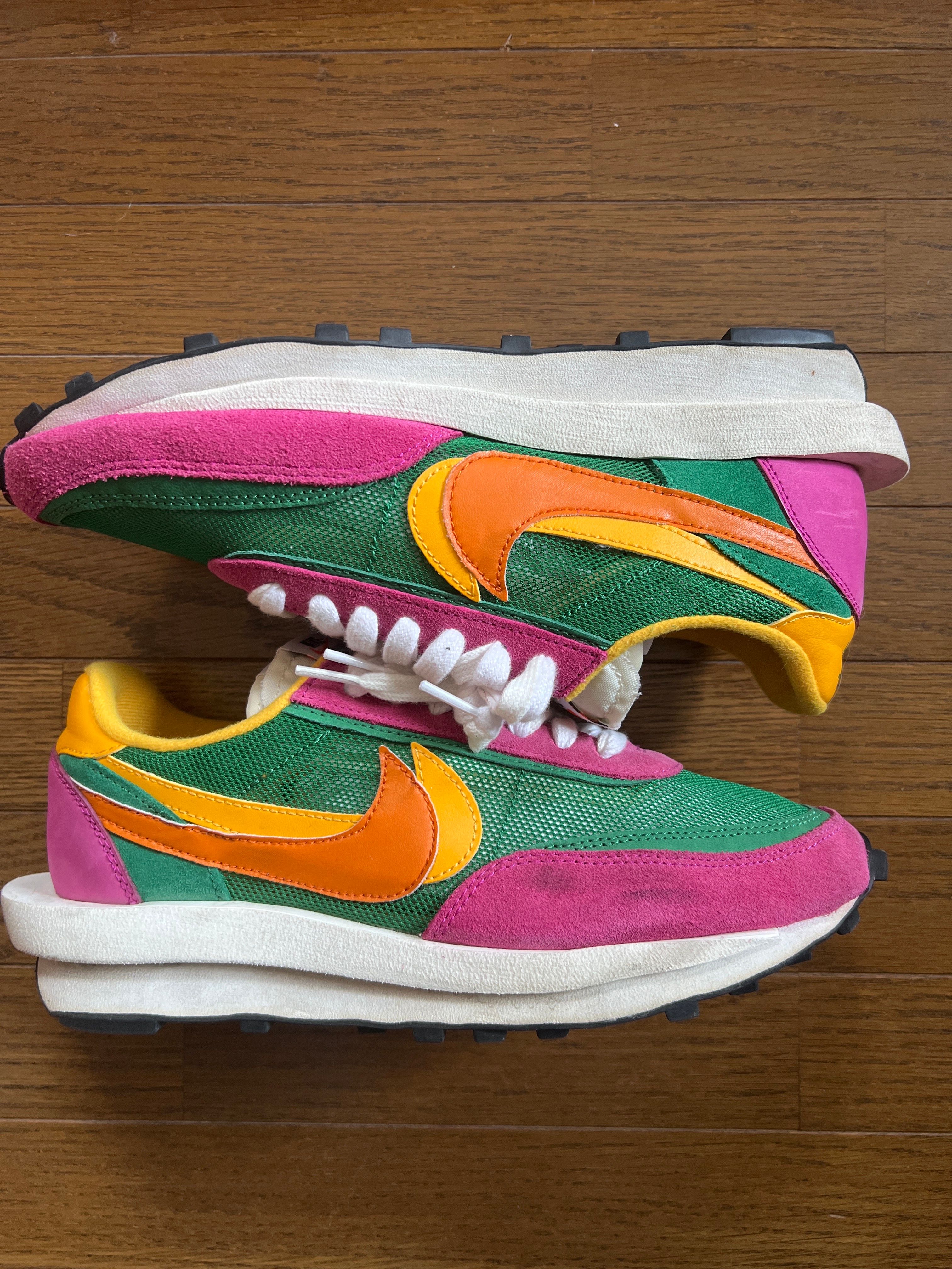 sacai × NIKE LDV WAFFLE "PINE GREEN"