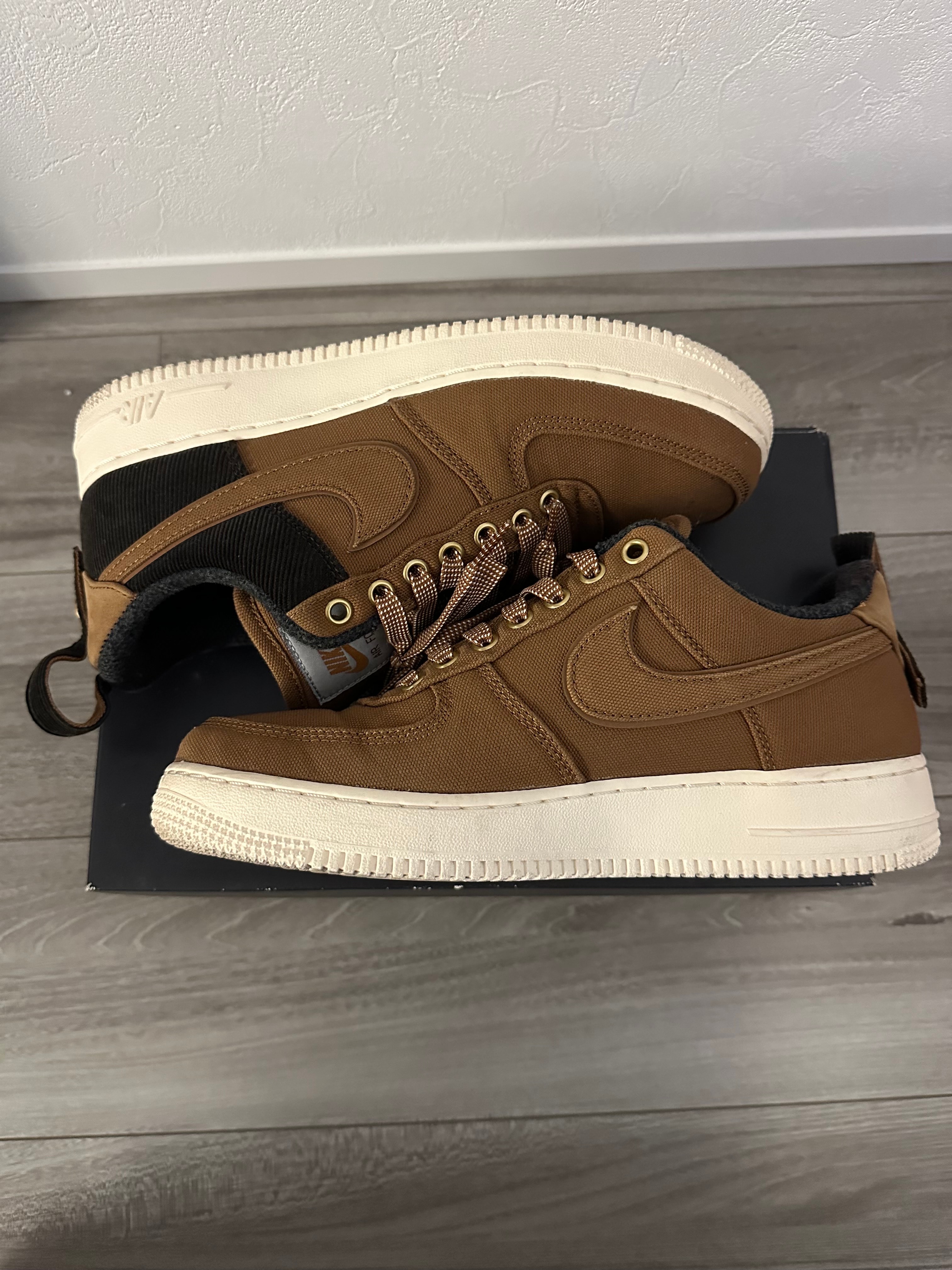 Carhartt WIP × Nike Air Force 1 Low "Ale Brown"