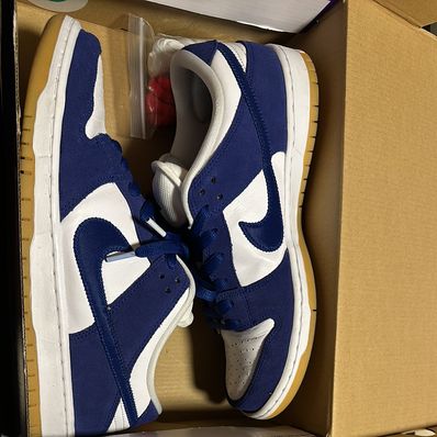 Nike SB Dunk Low "Los Angeles Dodgers/Deep Royal Blue"