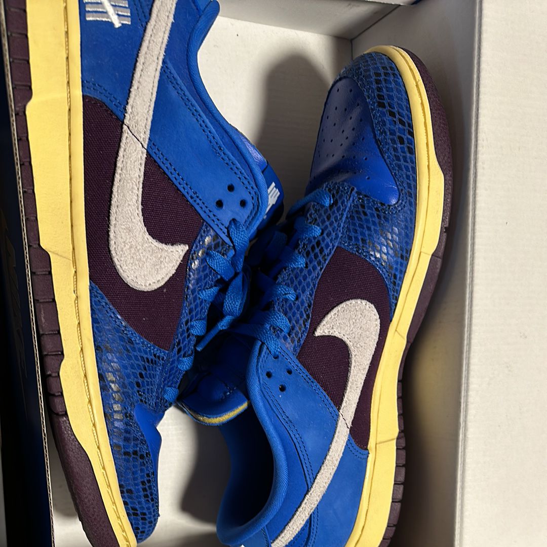UNDEFEATED × Nike Dunk Low SP "Royal"