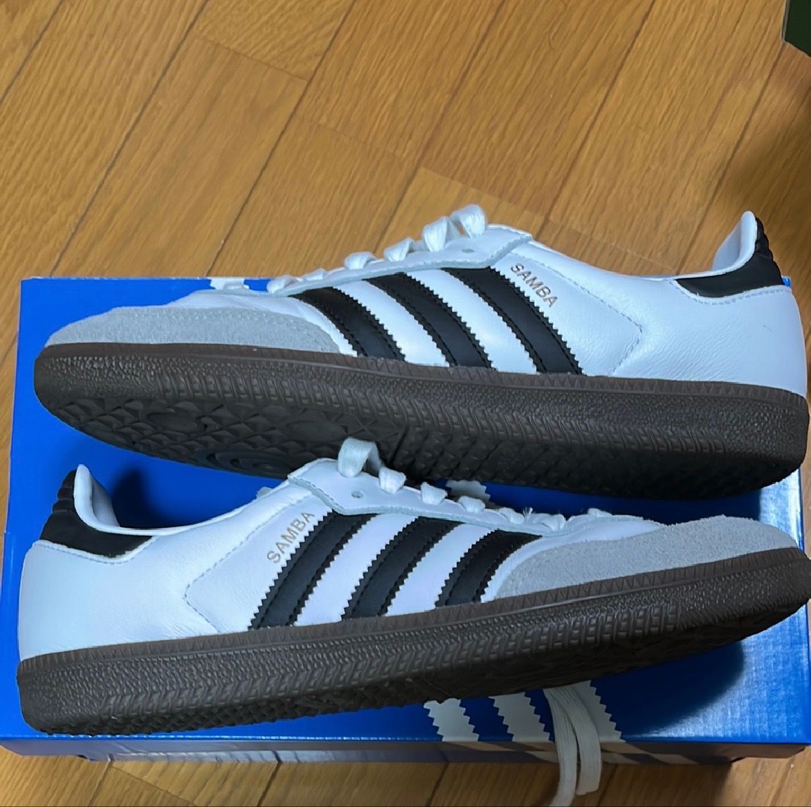 adidas Samba OG "Cloud White/Core Black/Clear Granite"