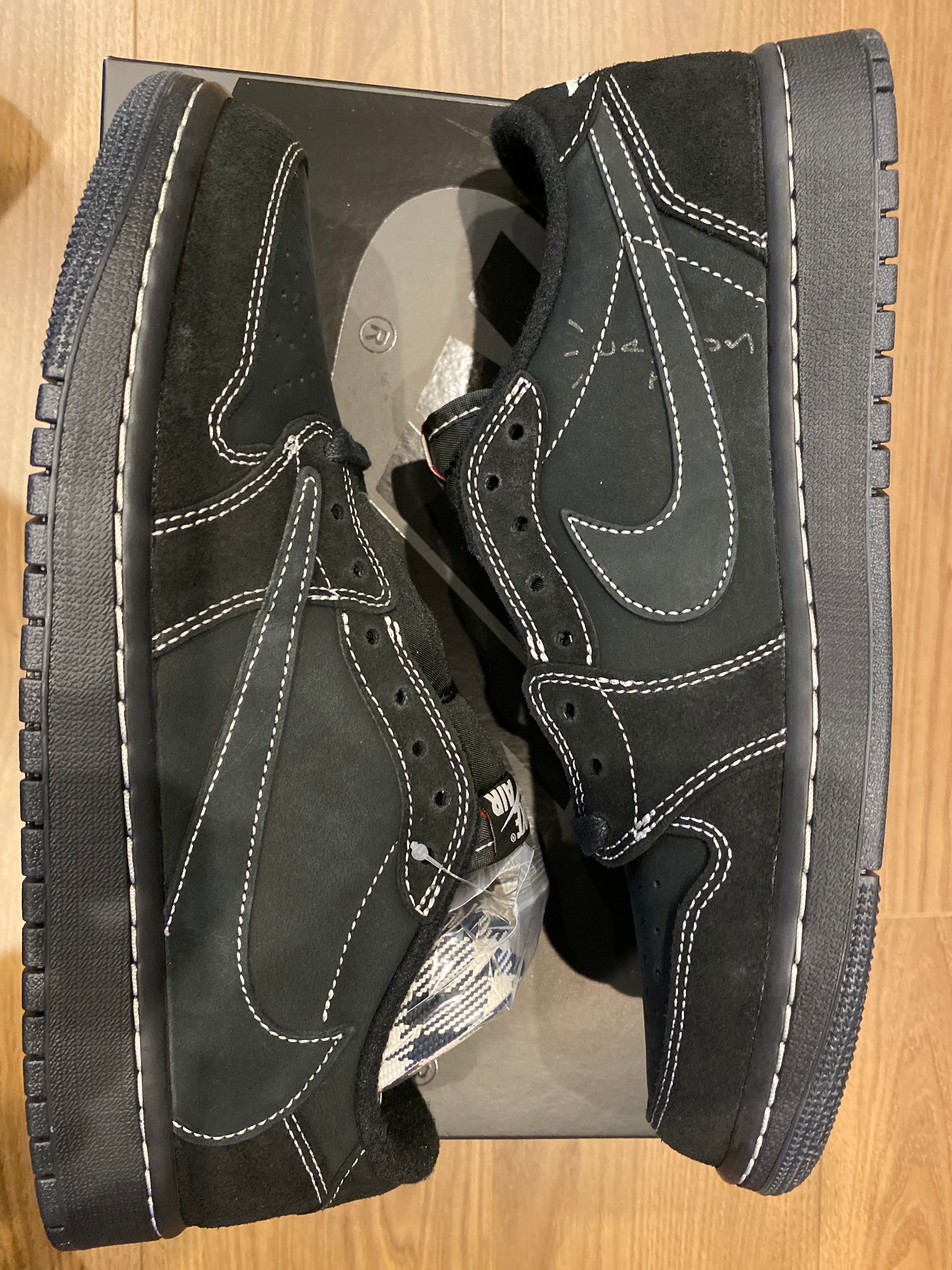 Travis Scott × Nike Air Jordan 1 Low OG SP "Black Phantom"