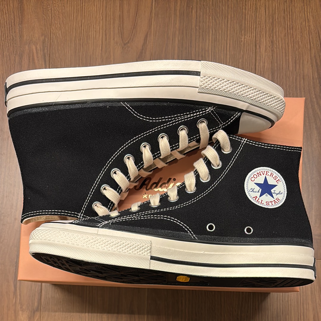 コンバース アディクト チャックテイラー キャンバス ハイ "ブラック"
