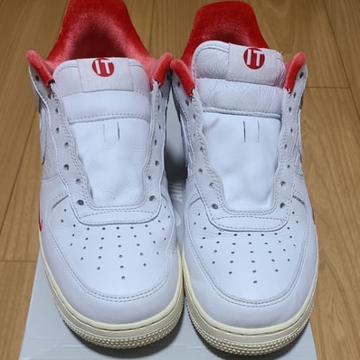 KITH × Nike Air Force 1 Low "White/Red"