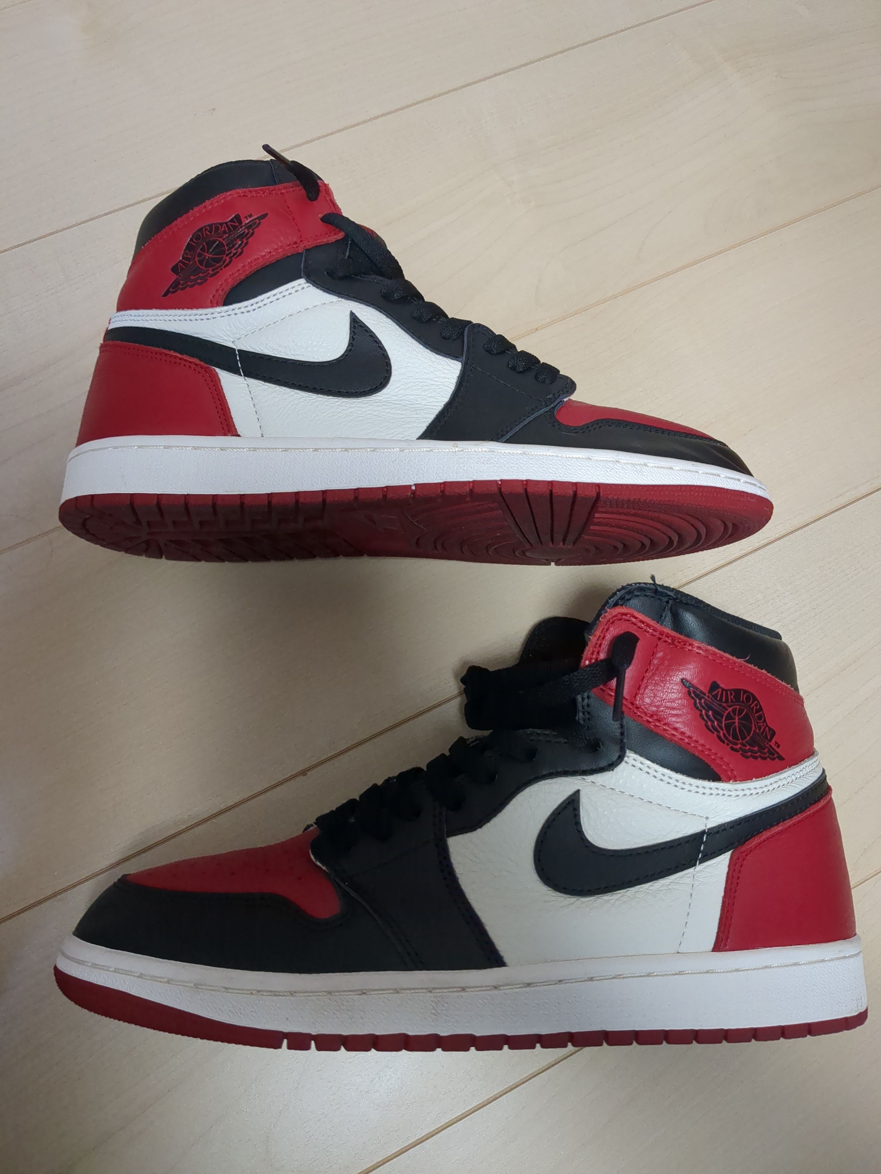 Nike Air Jordan 1 Retro High OG "Bred Toe"