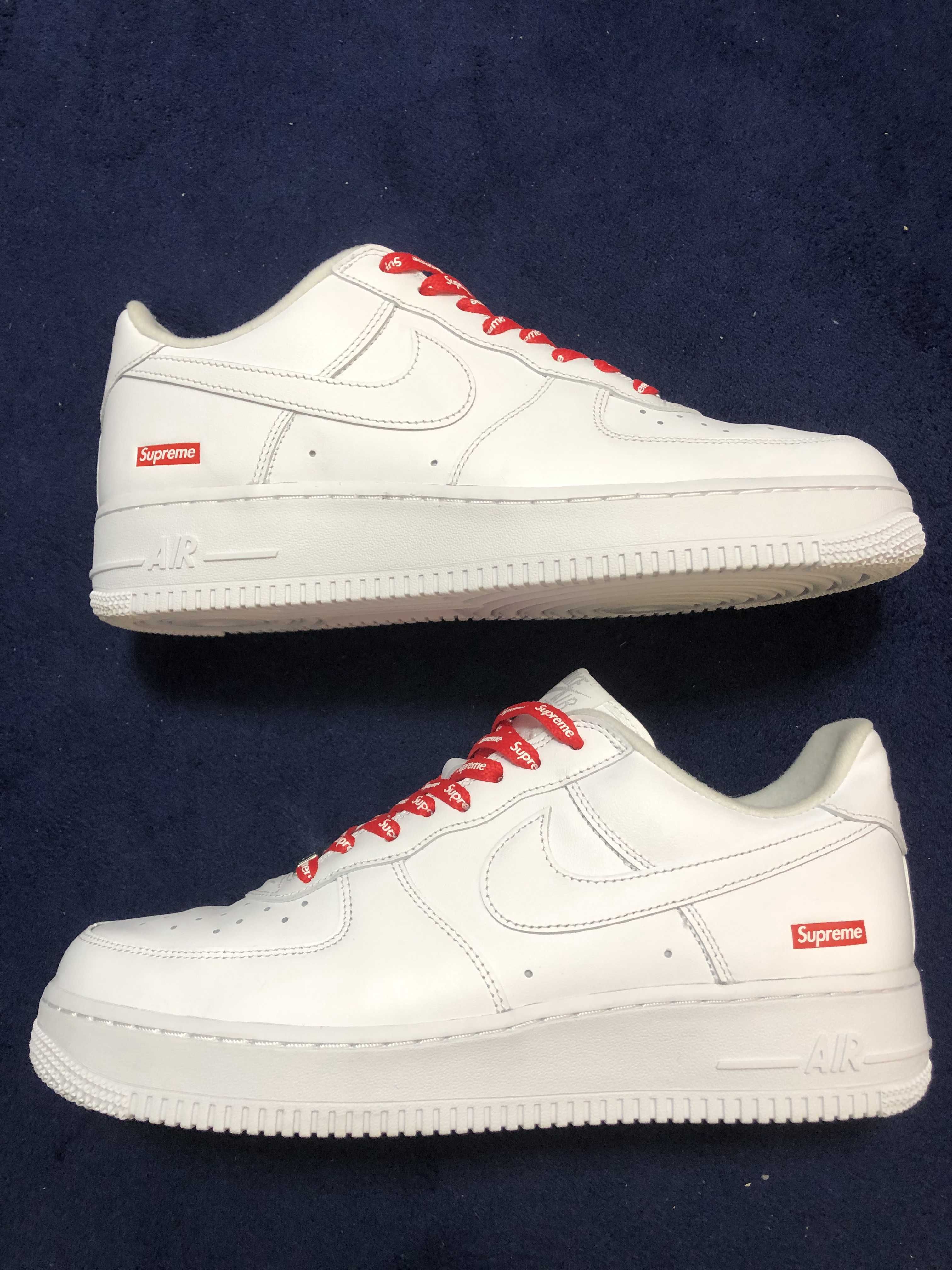 Supreme × Nike Air Force 1 Low "White"
