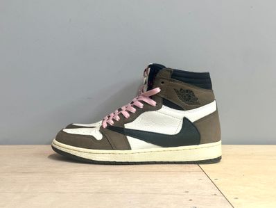 Travis Scott × Nike Air Jordan 1 Retro High OG TS SP "Sail/Dark Mocha"