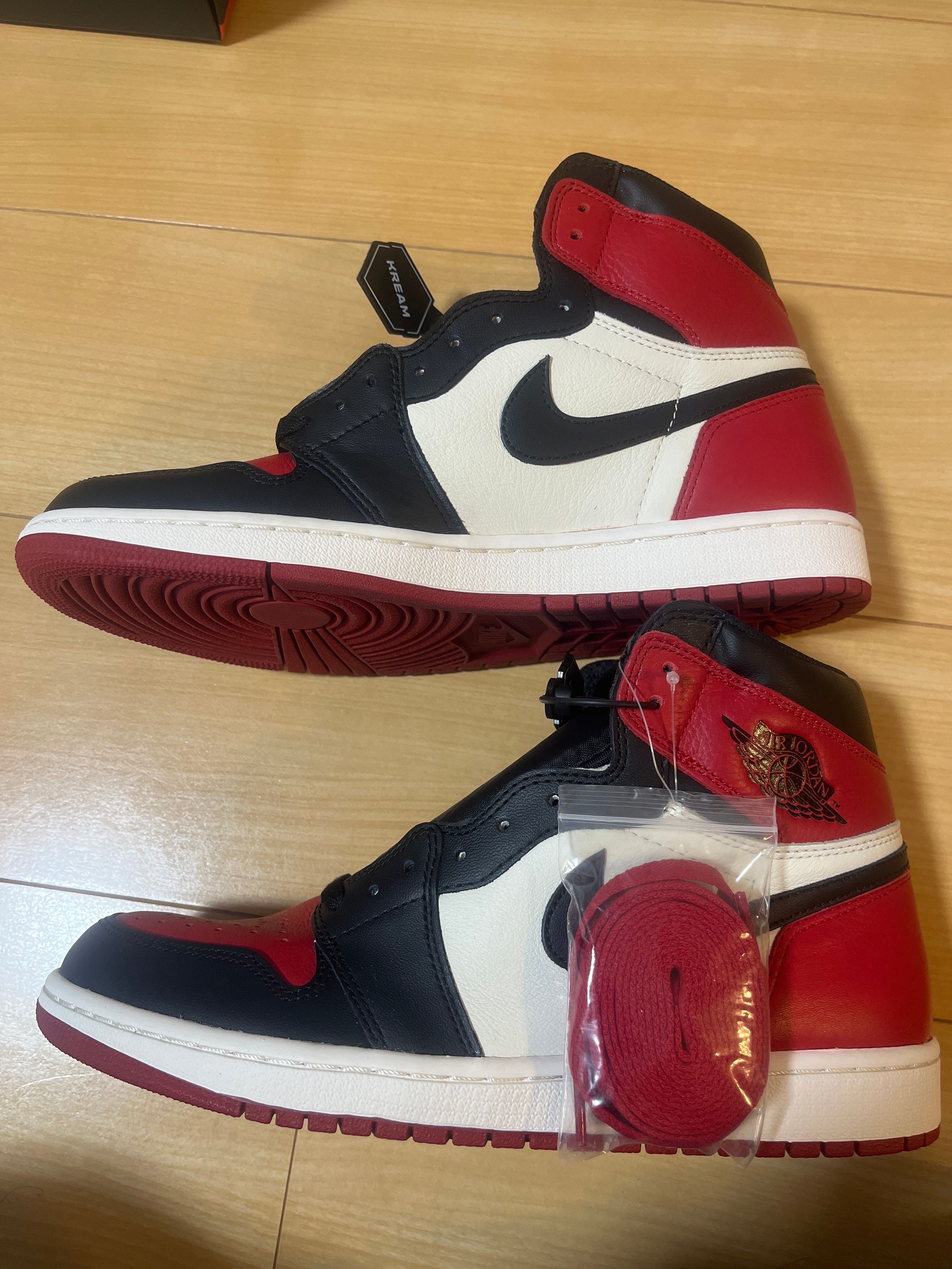 Nike Air Jordan 1 Retro High OG "Bred Toe"