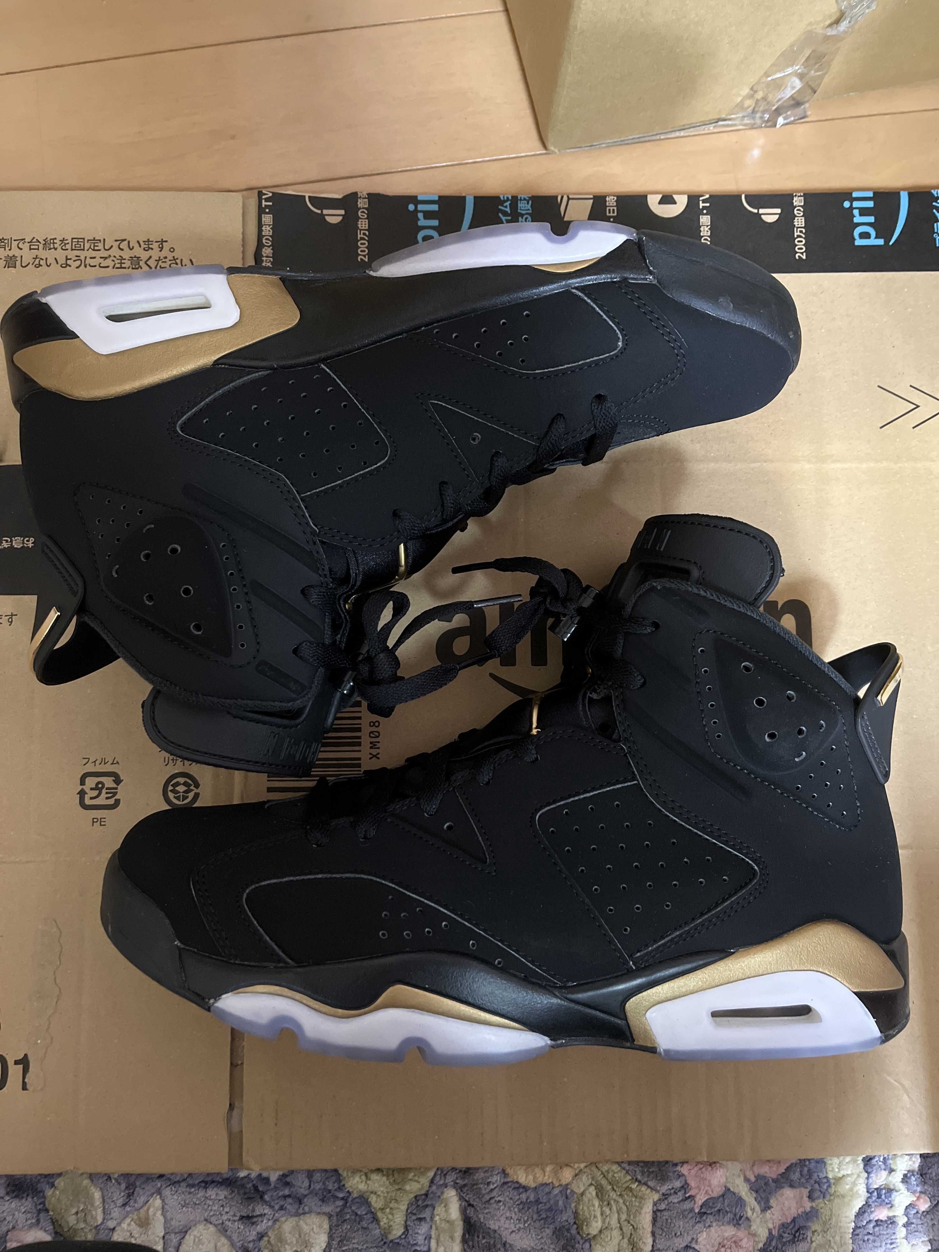 Nike Air Jordan 6 DMP "Black/Metallic Gold" (2020)  