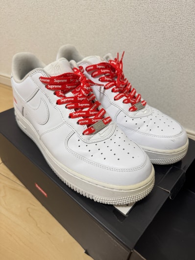 Supreme × Nike Air Force 1 Low "White"
