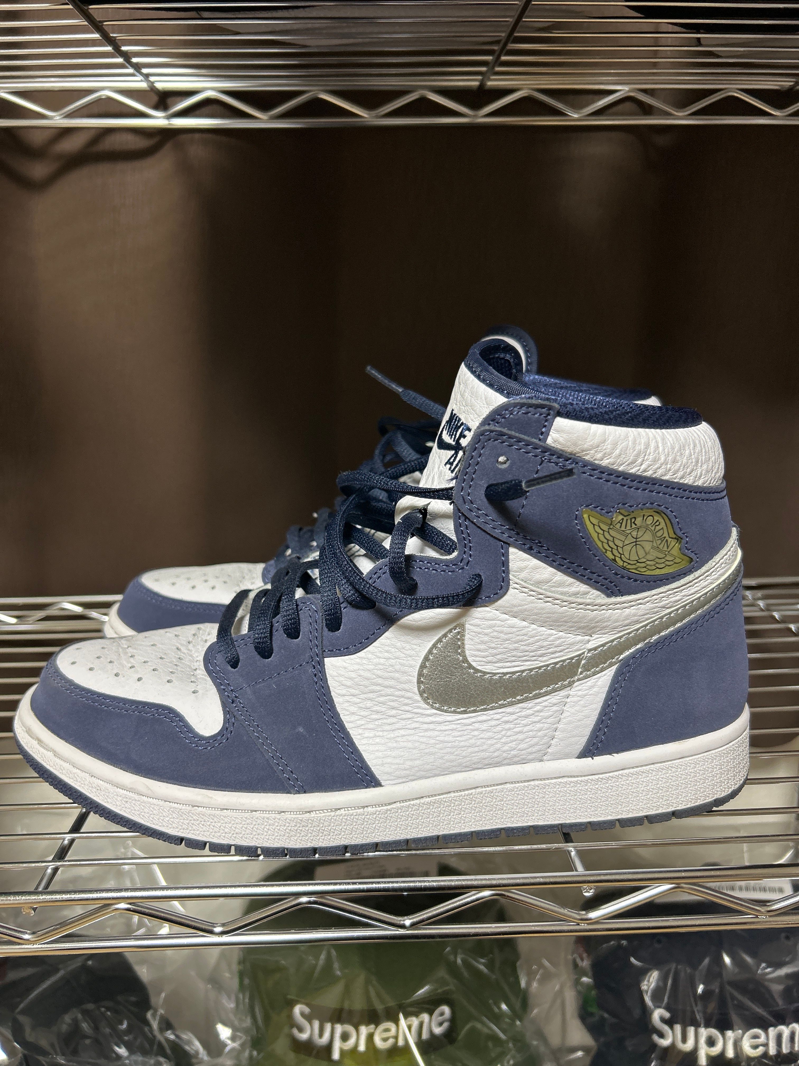 Nike Air Jordan 1 High OG CO.JP "White/Midnight Navy" (2020)(ブリーフケースなし)
