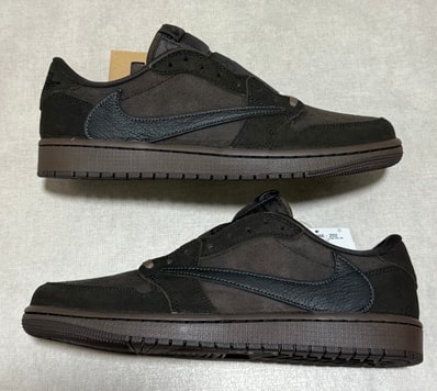 Travis Scott × Nike Air Jordan 1 Low OG SP "Velvet Brown and Dark Mocha"