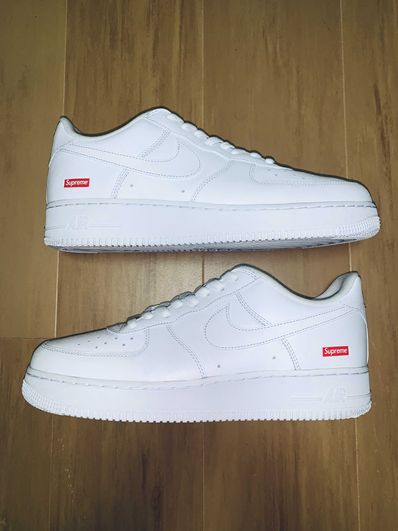 Supreme × Nike Air Force 1 Low "White"