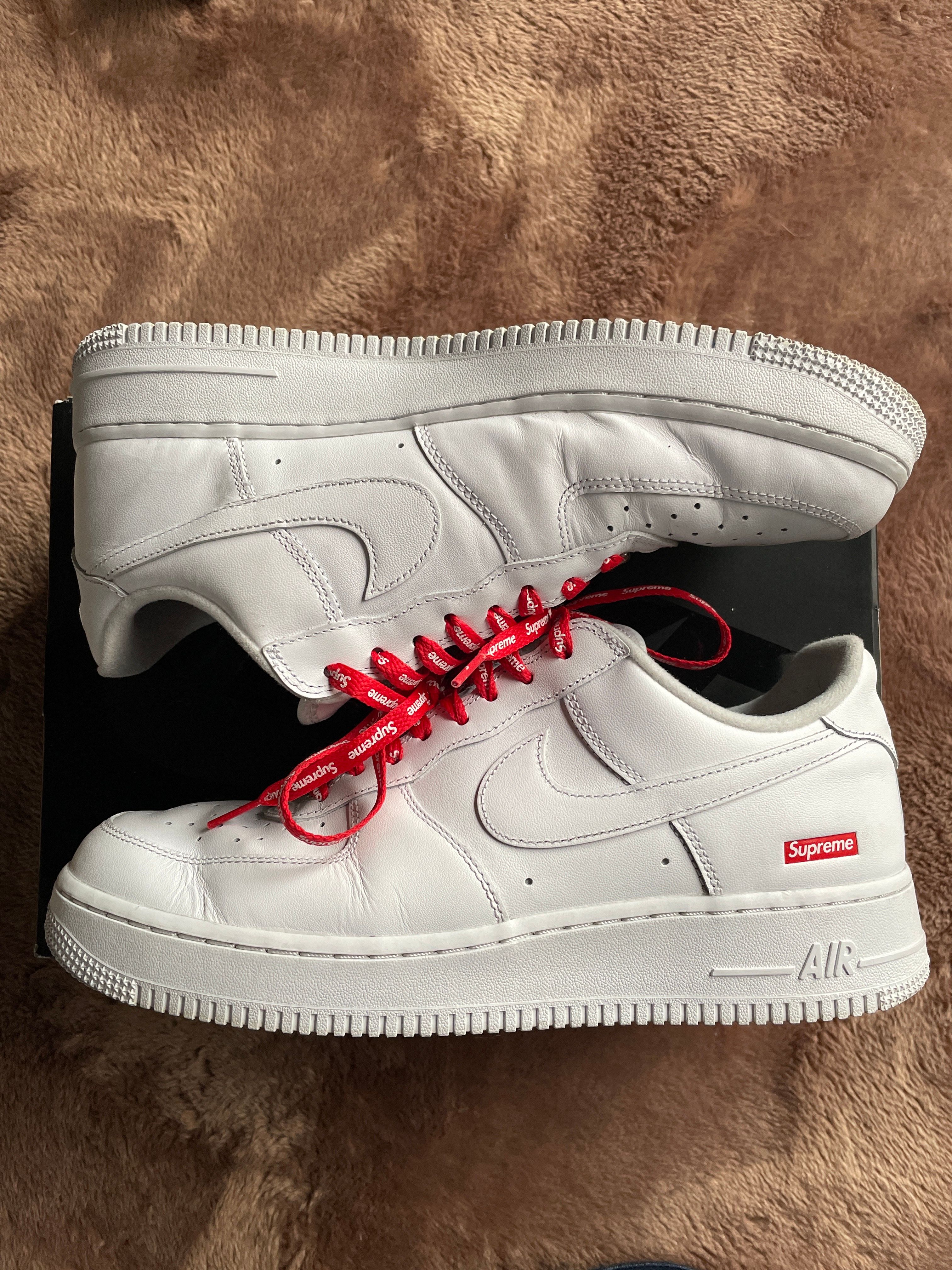 Supreme × Nike Air Force 1 Low "White"