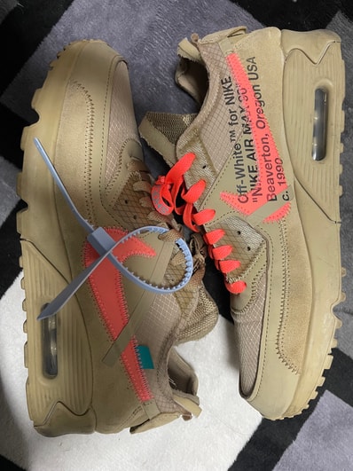 Off-White × Nike Air Max 90 "Desert Ore"