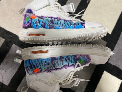 Off-White × Nike Air Force 1 Mid "Graffiti"