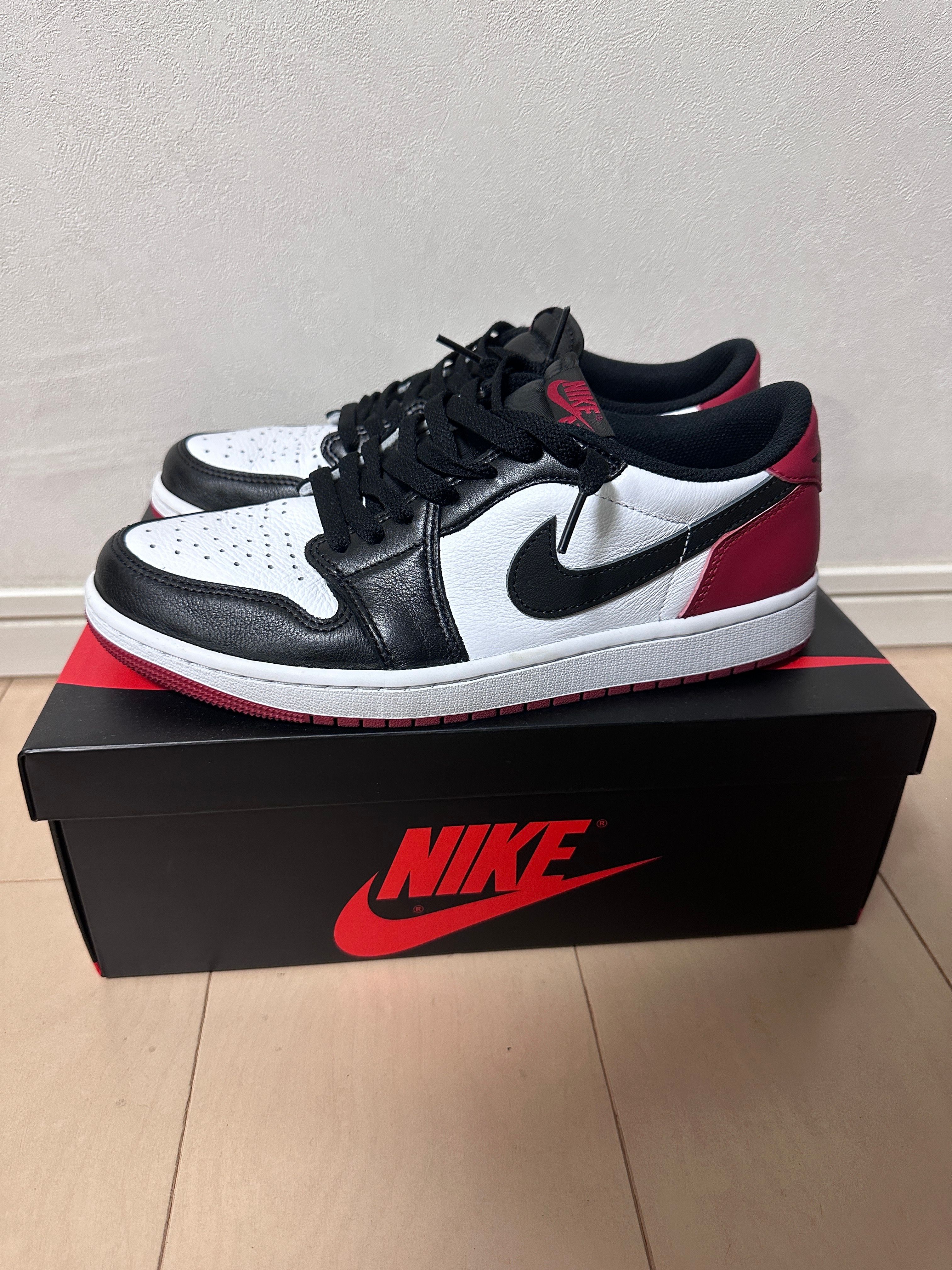 Nike Air Jordan 1 Retro Low OG "Black Toe"