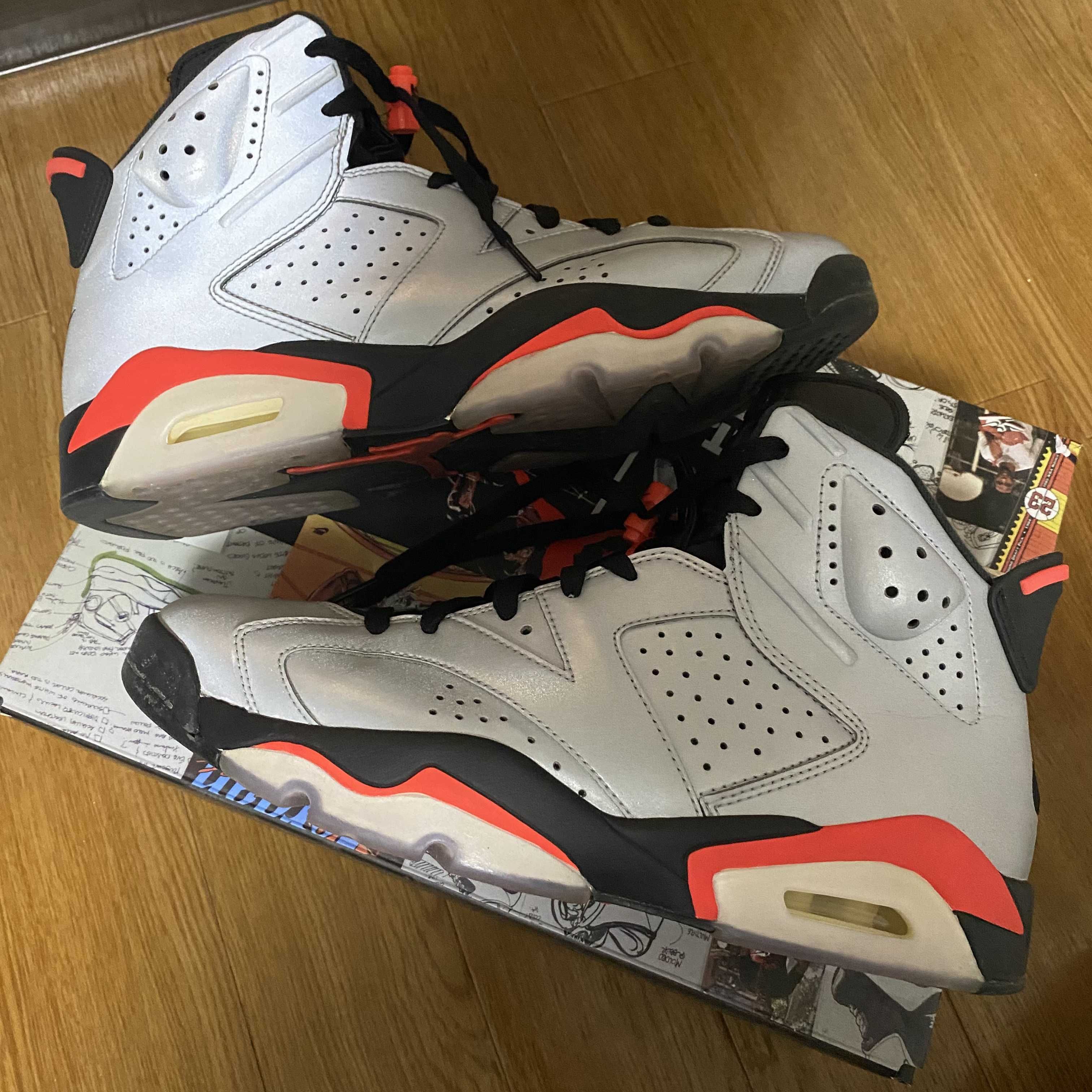 Nike Air Jordan 6 Reflective "Infrared"