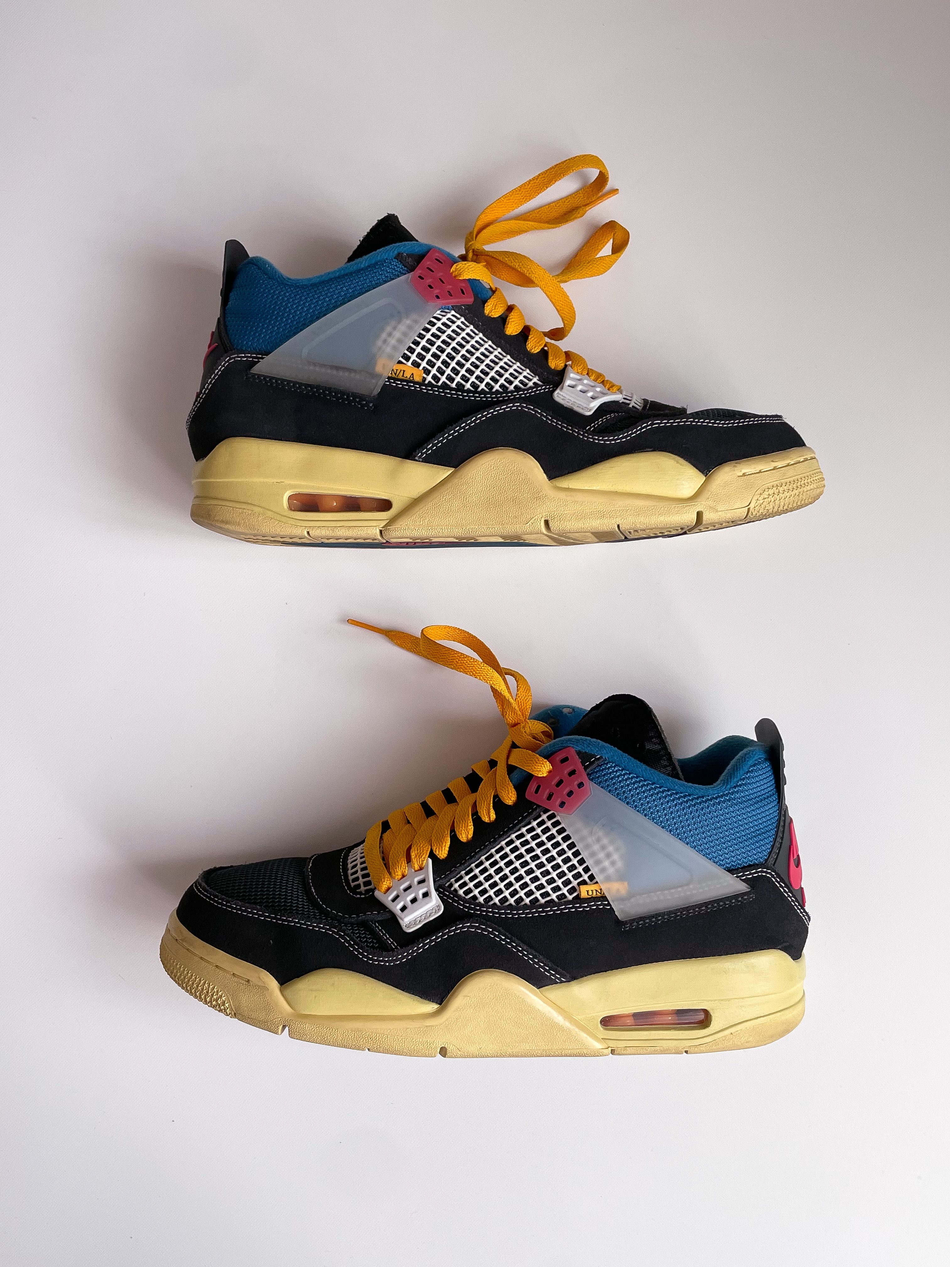 UNION × Nike Air Jordan 4 "Off Noir"