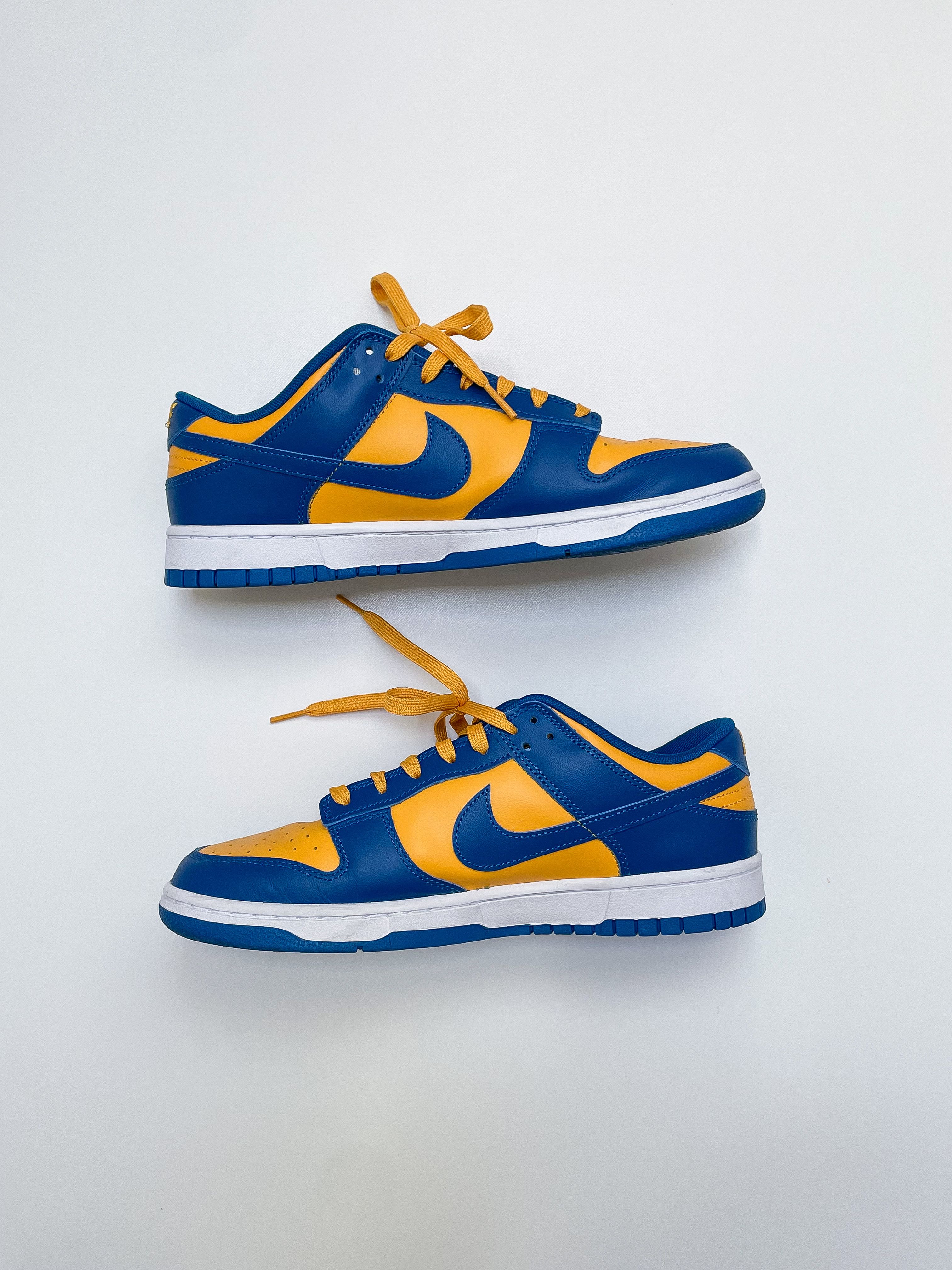 Nike Dunk Low "Blue Jay and University Gold"