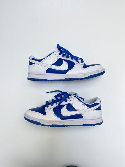 Nike Dunk Low Retro "Racer Blue and White"
