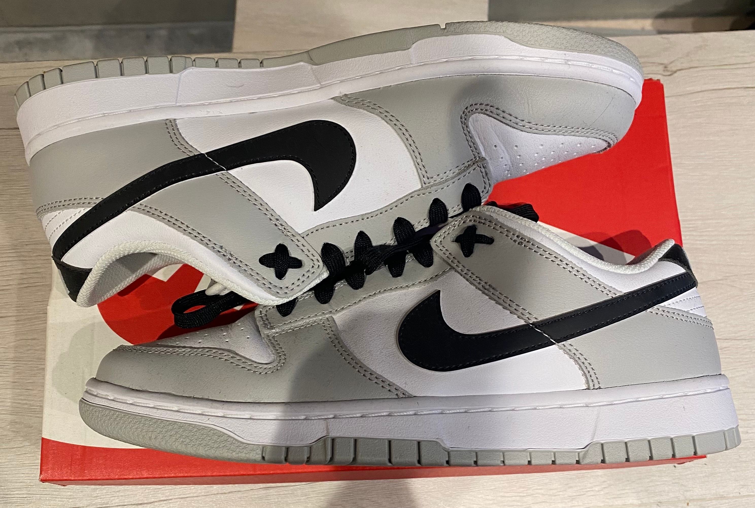 Nike Dunk Low SE Lottery "Grey Fog/Light Crimson"