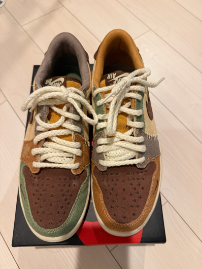 Zion Williamson × Nike Air Jordan 1 Low OG "Flax and Oil Green"