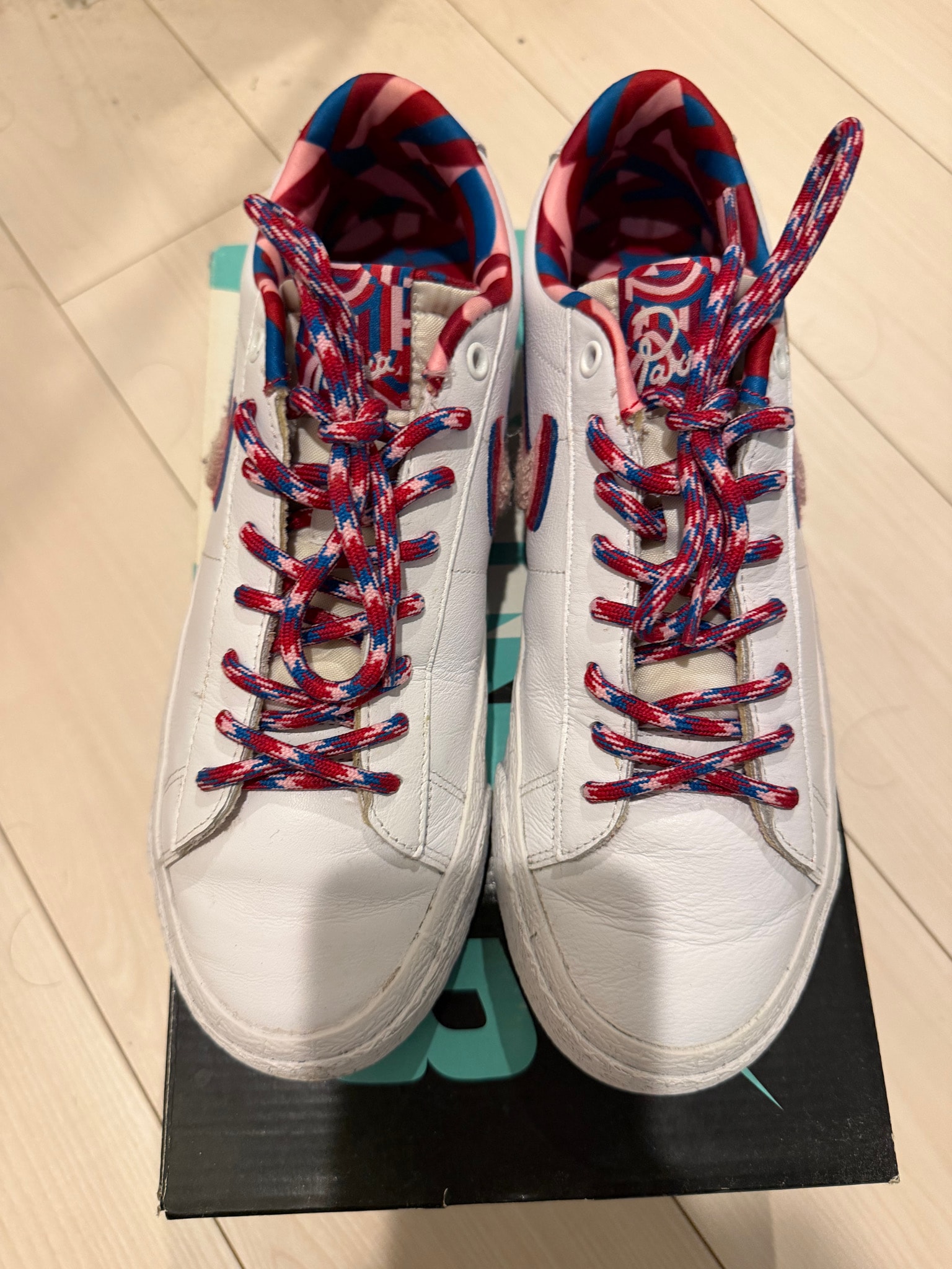 Parra × Nike SB Blazer Low "Multi Color"
