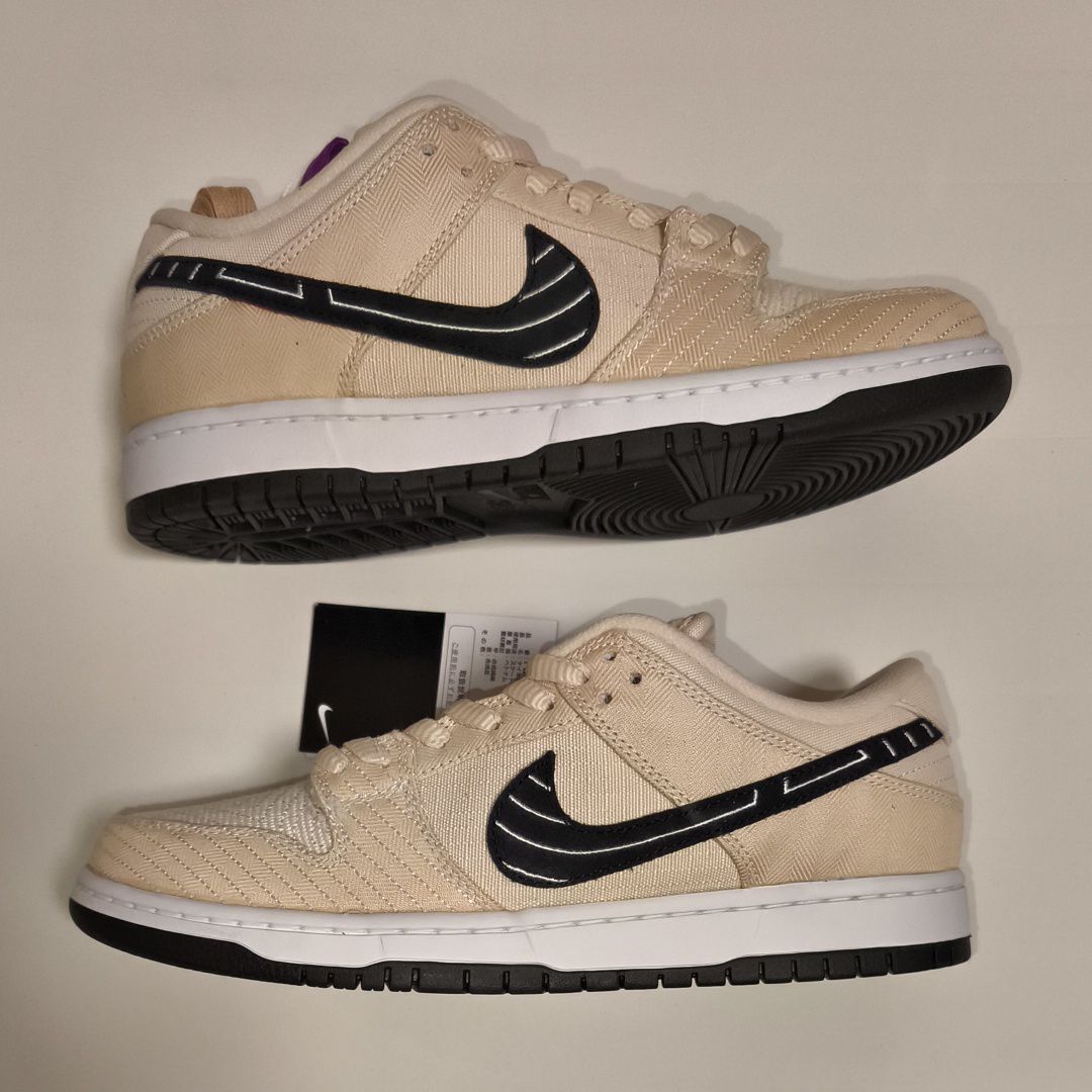 Albino & Preto × Nike SB Dunk Low Pro QS "Pearl White"