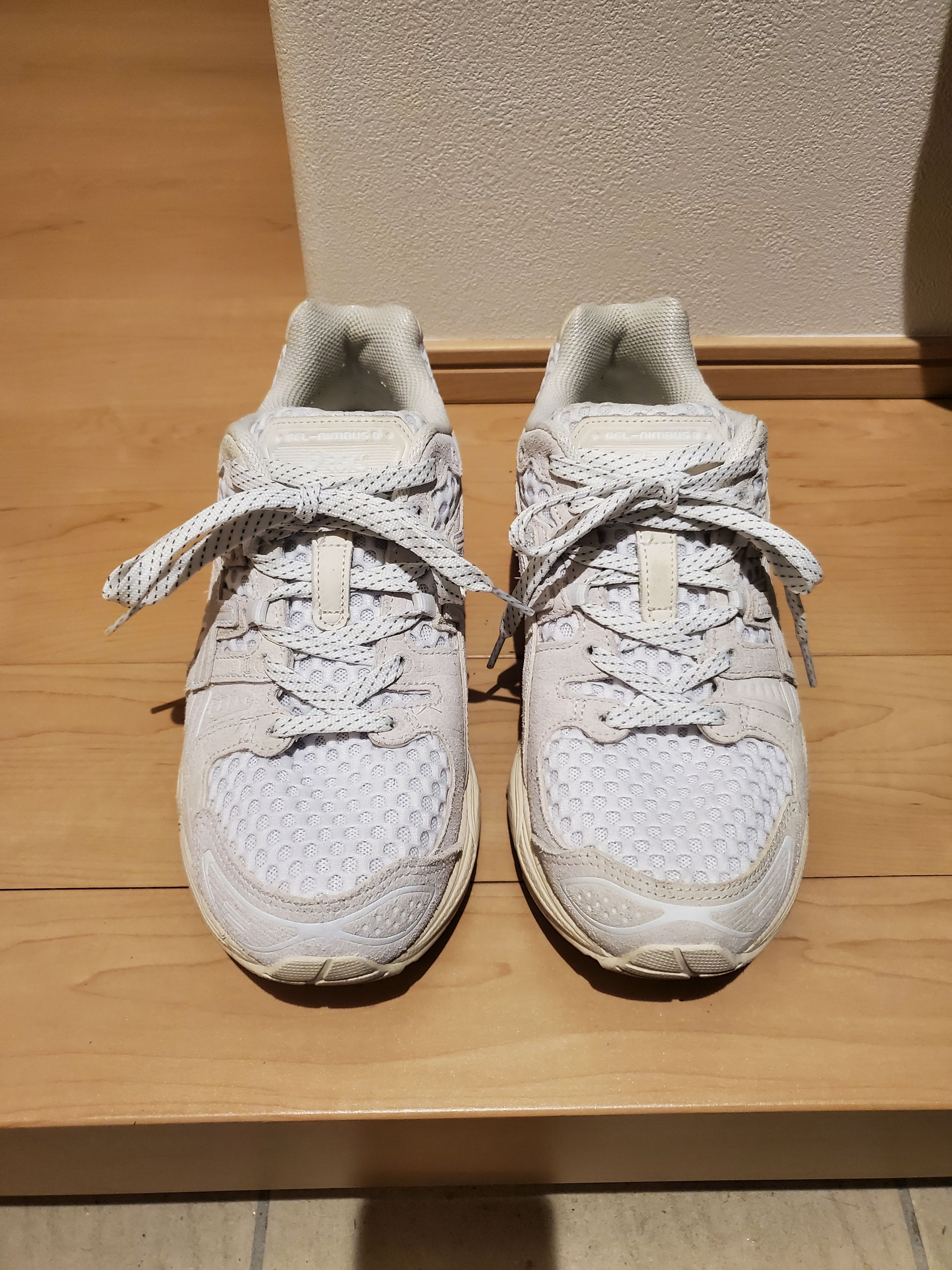 ENNOY × Asics Gel-Nimbus 9 "White/Cream" (1201B034-100)