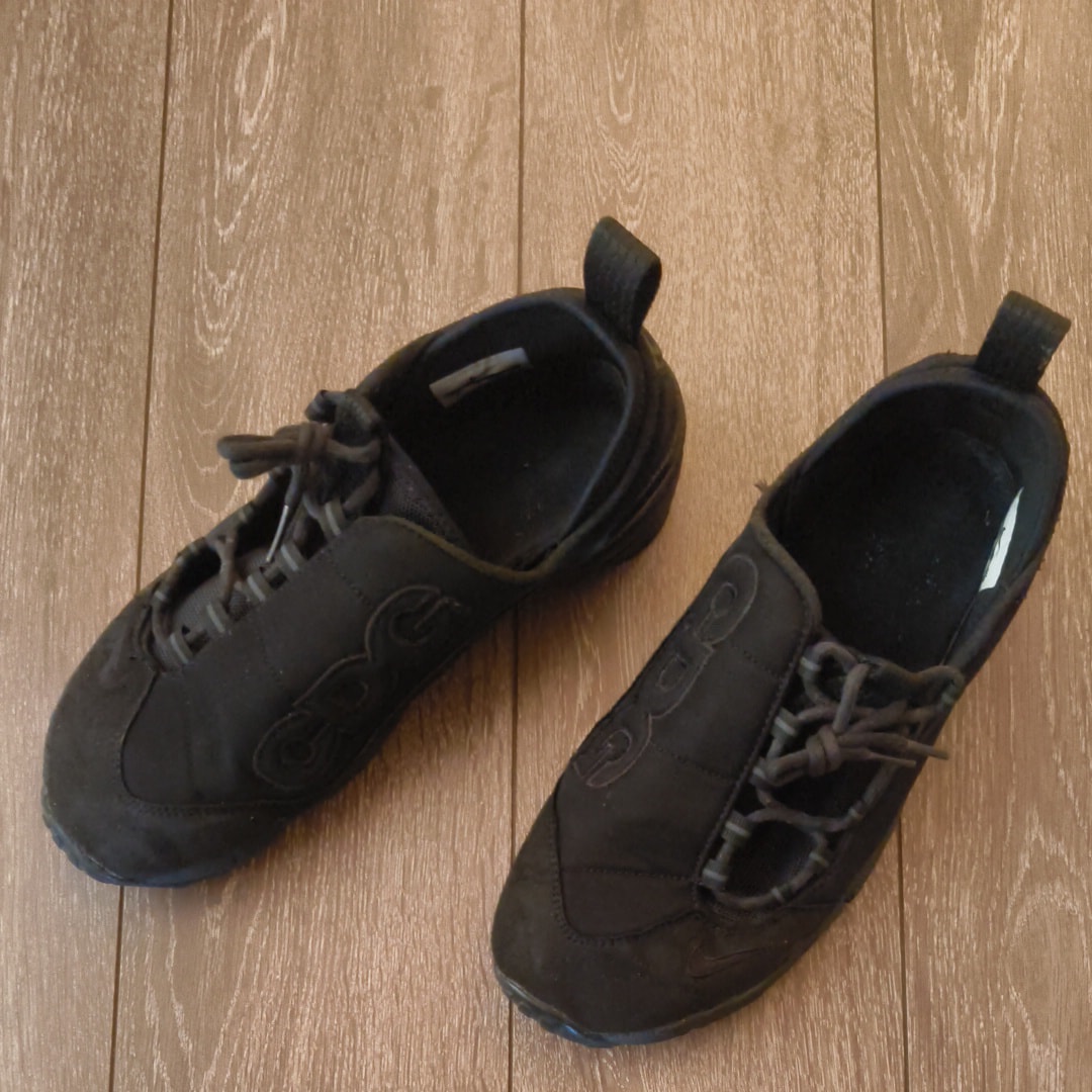 COMME des GARCONS × Nike Air Footscape NM "Black"