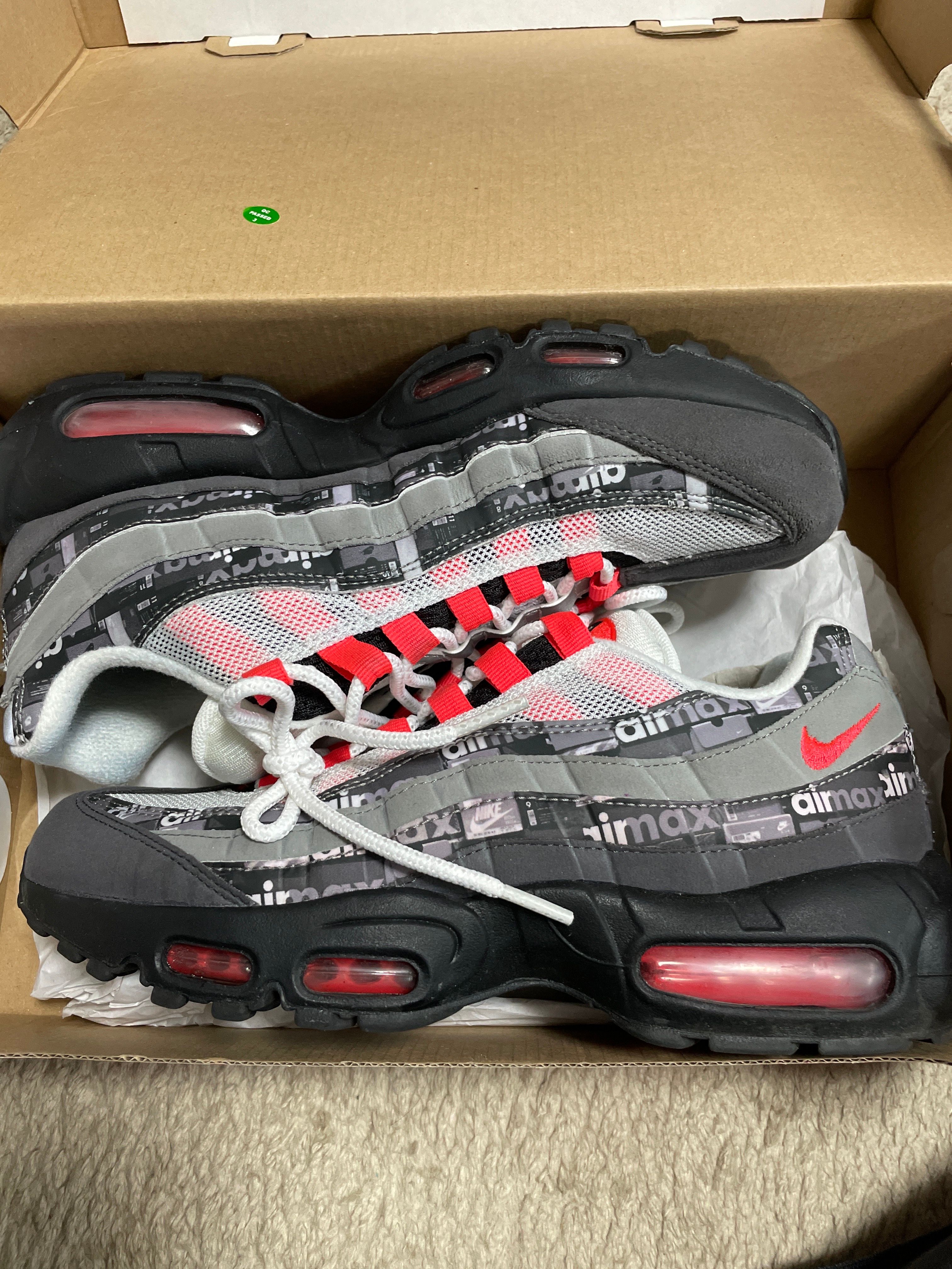 atmos × Nike Air Max 95 "Red We Love Nike"