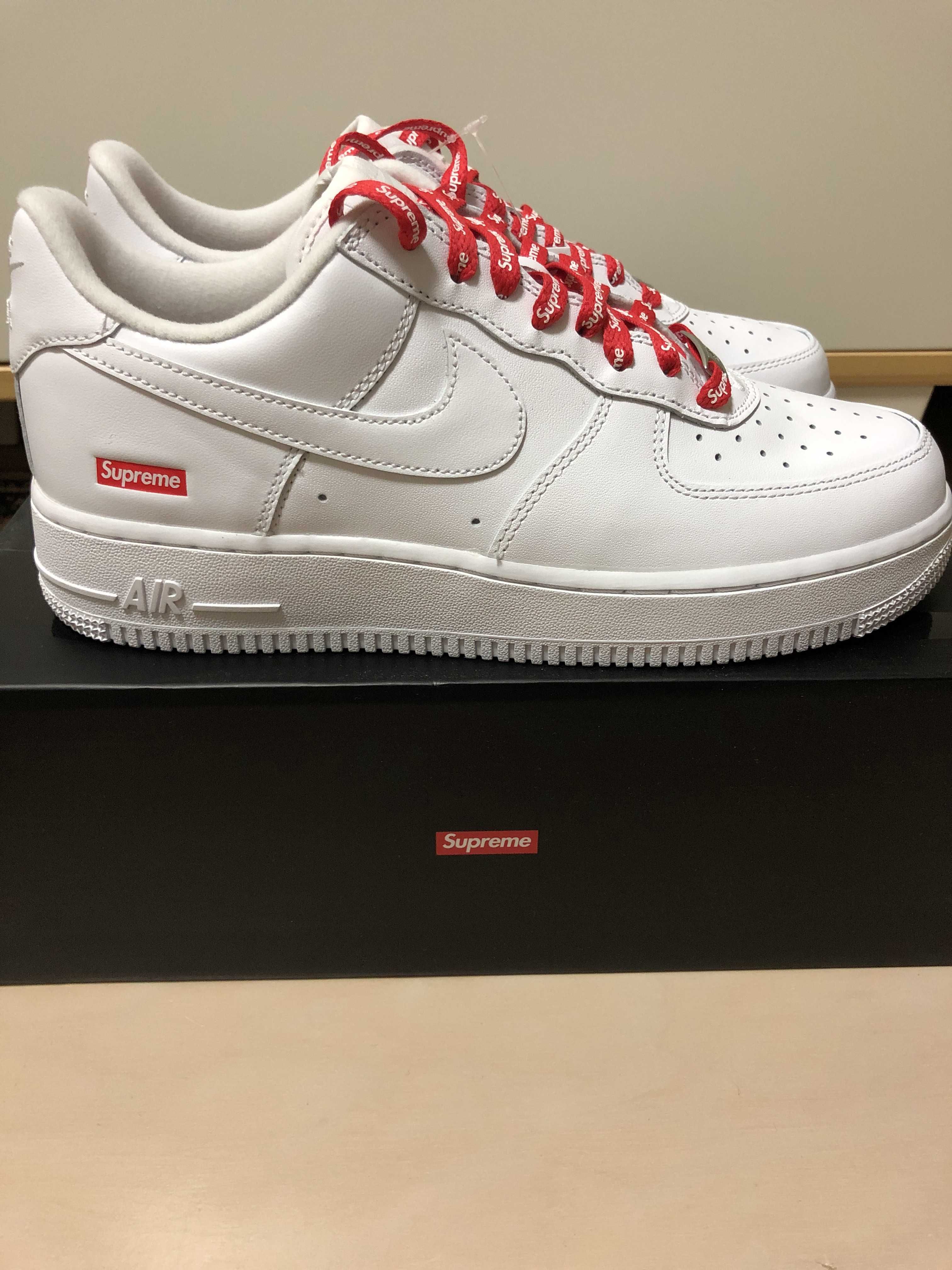 Supreme × Nike Air Force 1 Low "White"