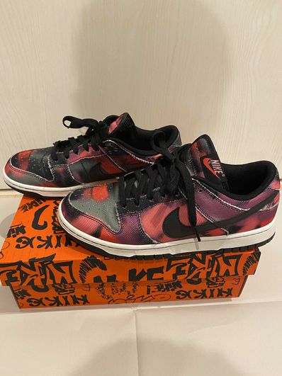 Nike Dunk Low Graffiti "Pink/Black"