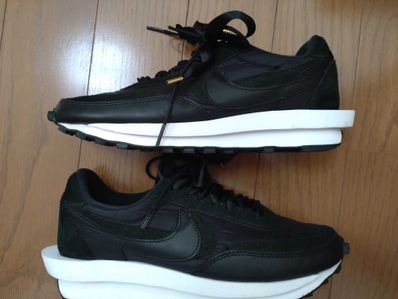sacai × Nike LDV Waffle "Triple Black"