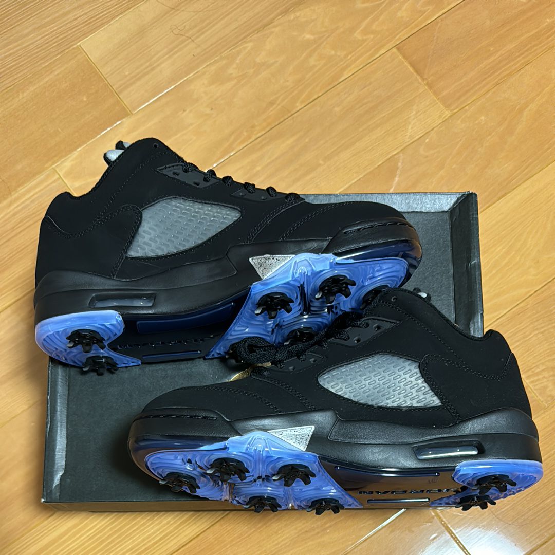 Nike Air Jordan 5 Low Golf "Black Metallic"