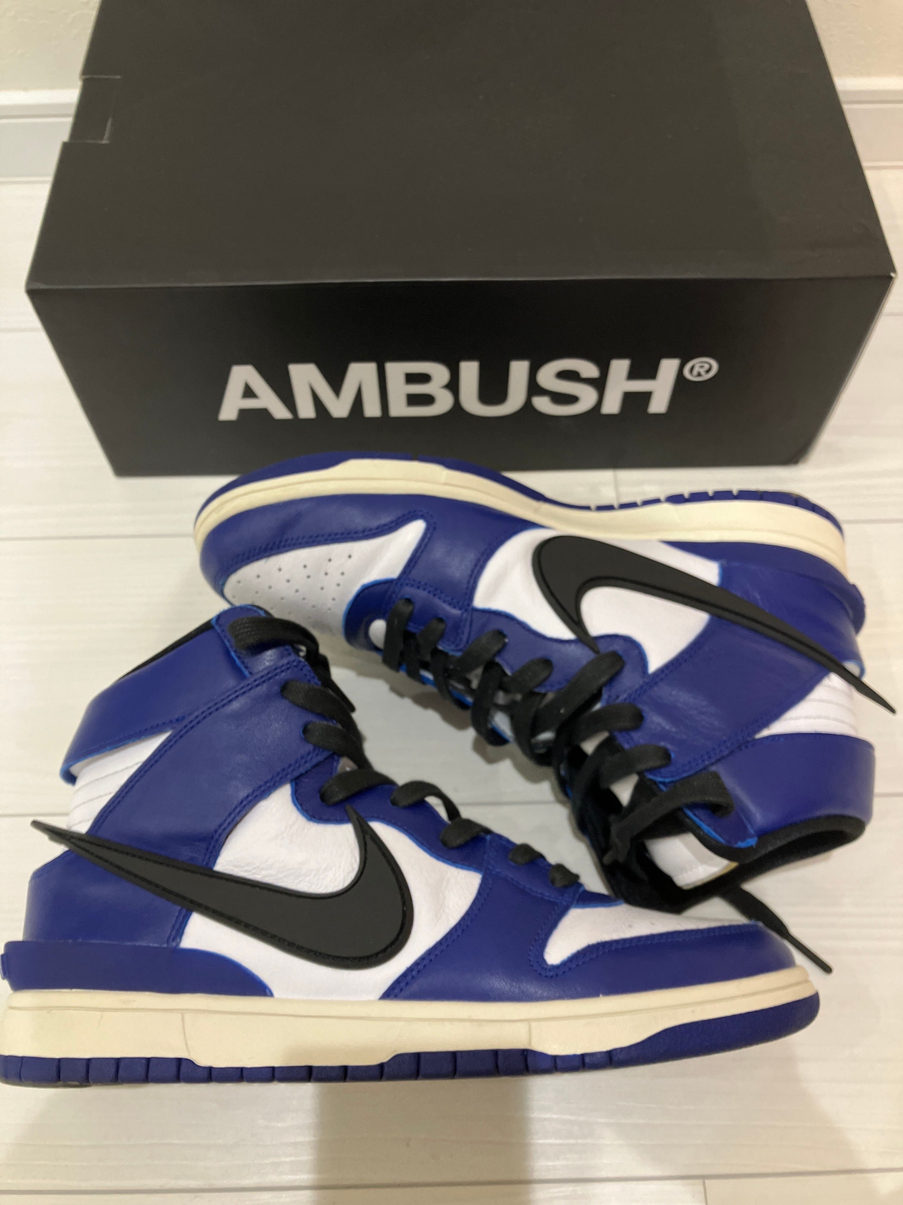 AMBUSH × NIKE DUNK HIGH "DEEP ROYAL"