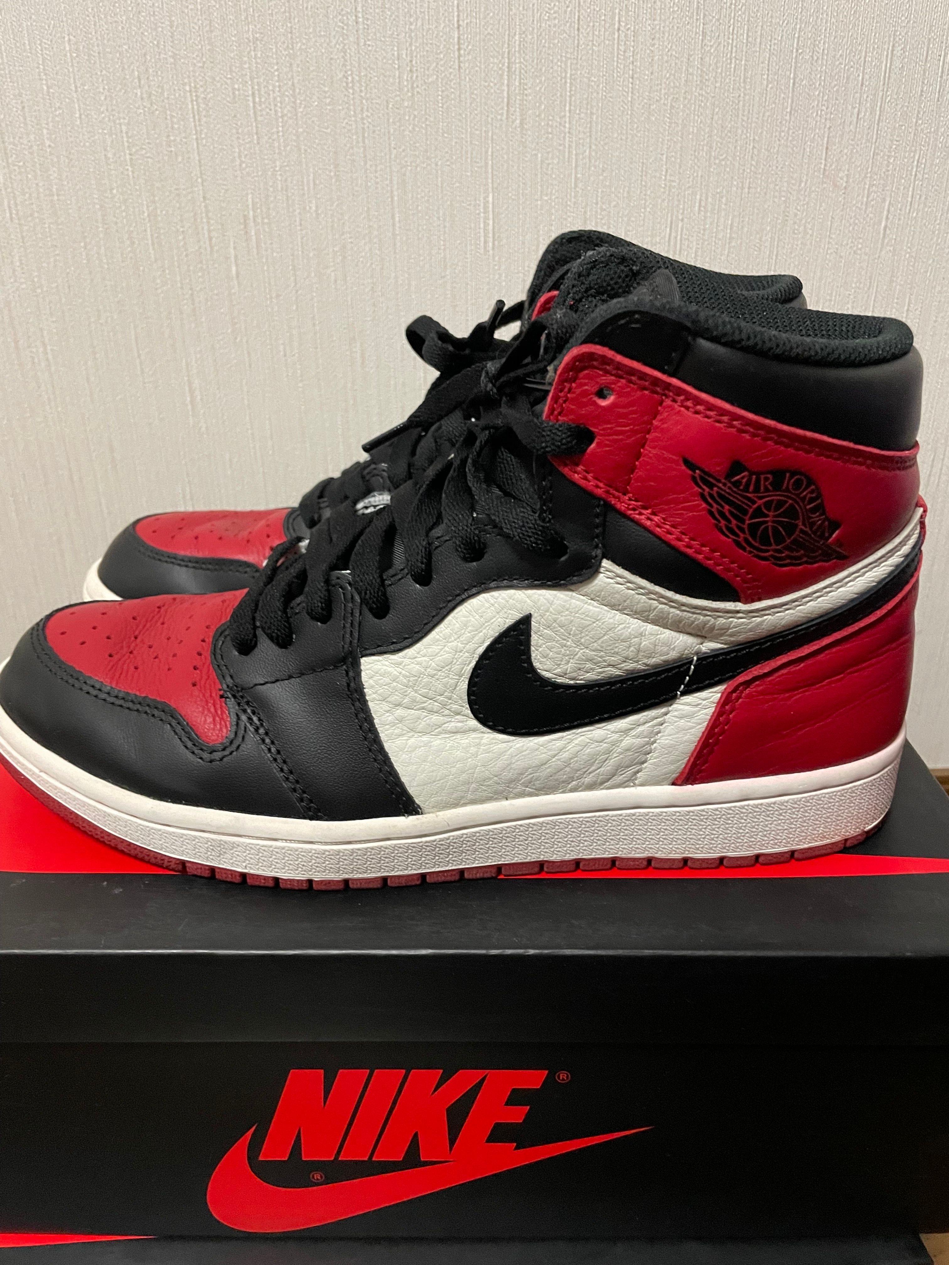 Nike Air Jordan 1 Retro High OG "Bred Toe"