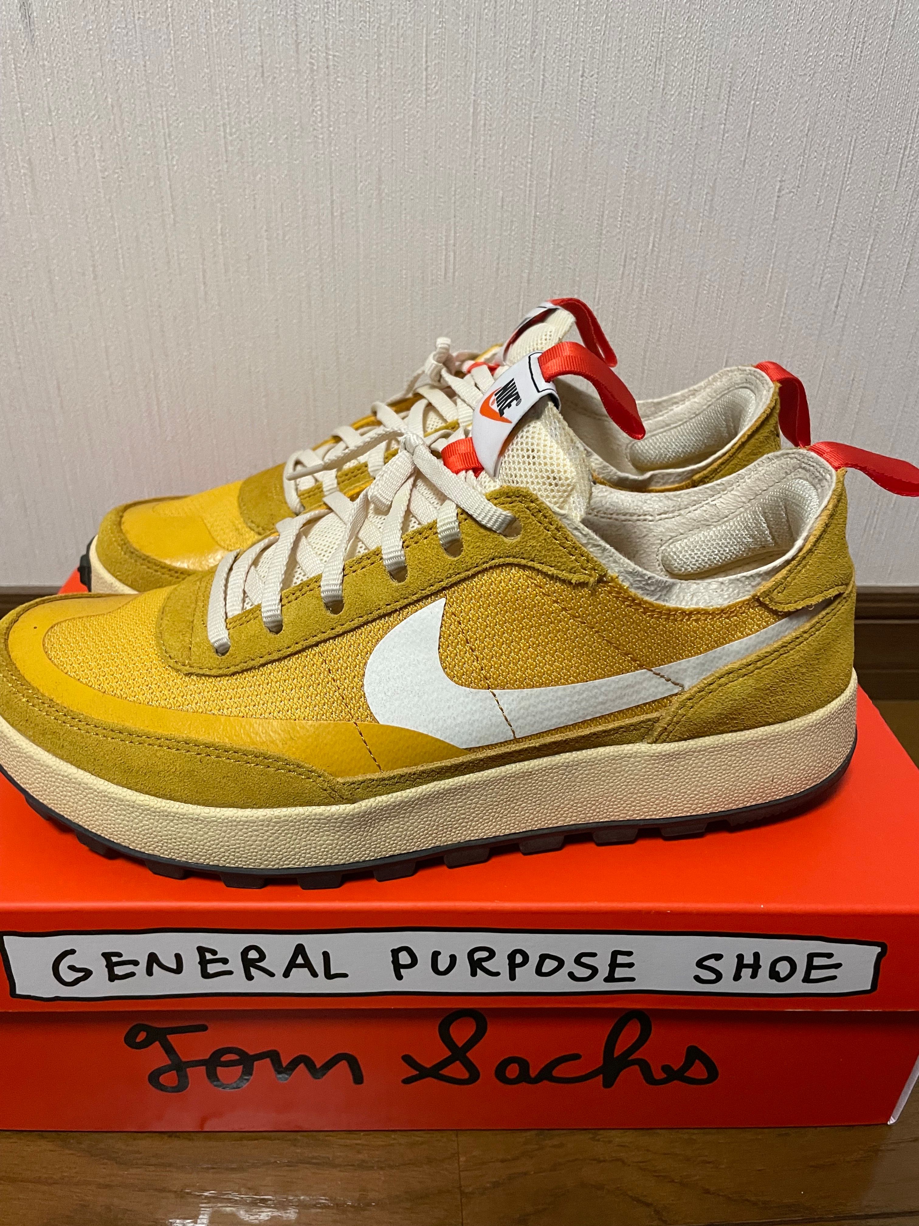 Tom Sachs × NikeCraft Women's General Purpose Shoe "Yellow / Archive"