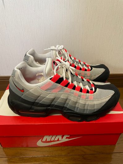 Nike Air Max 95 "White/Solar Red"