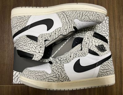 Nike Air Jordan 1 High OG "White Cement/Safari"